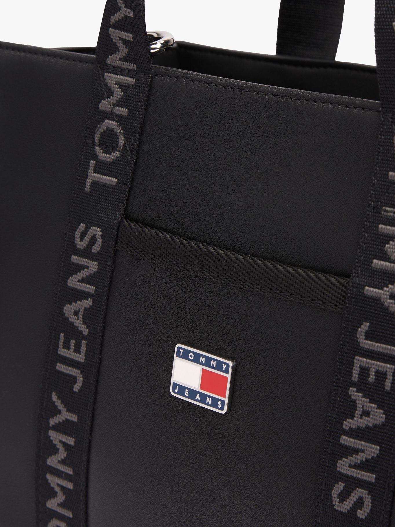 Tote Essential Daily Elevated Negro Tommy Jeans-3
