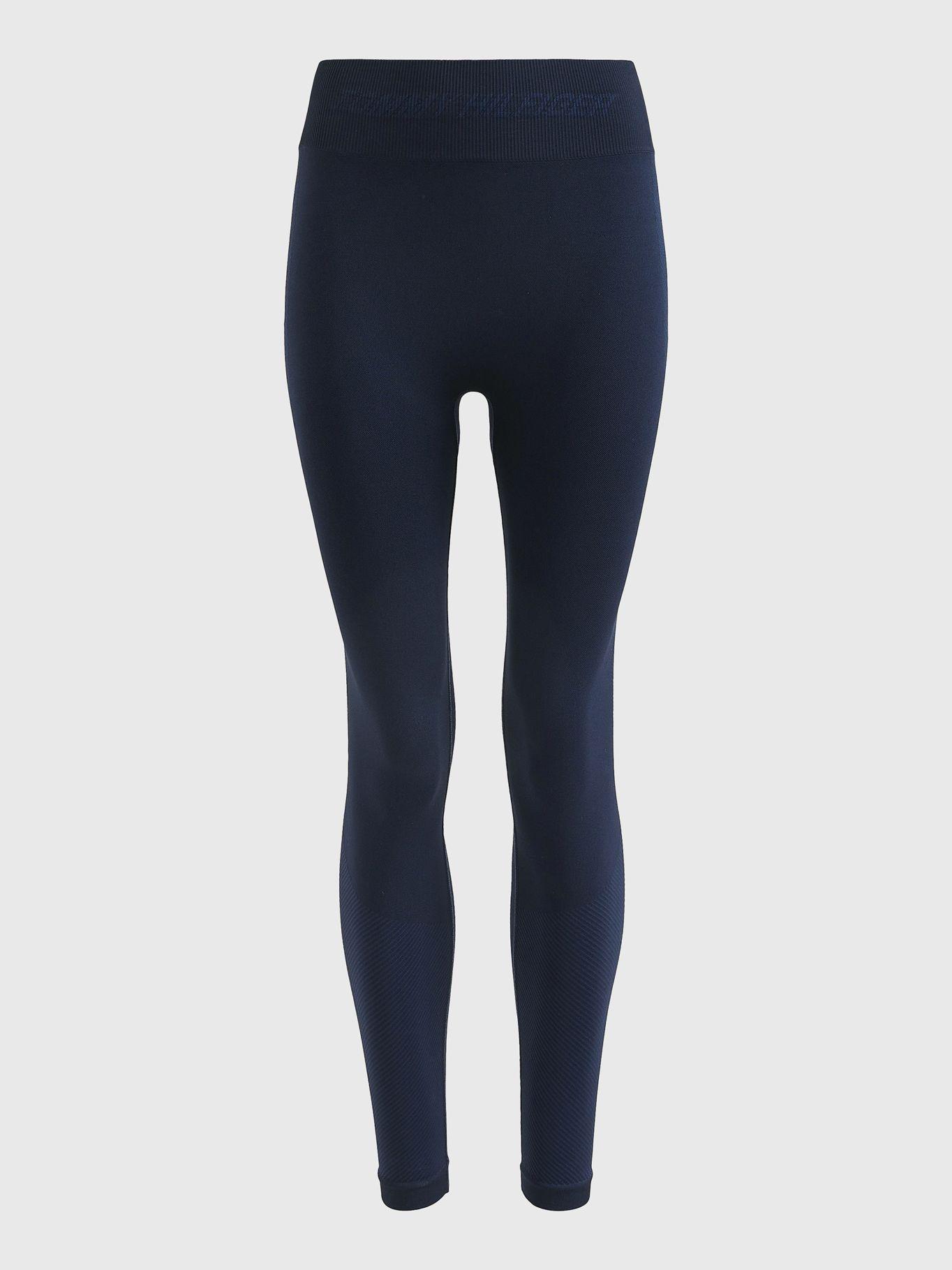 Leggings Seamless Con Logo Azul Tommy Hilfiger-4