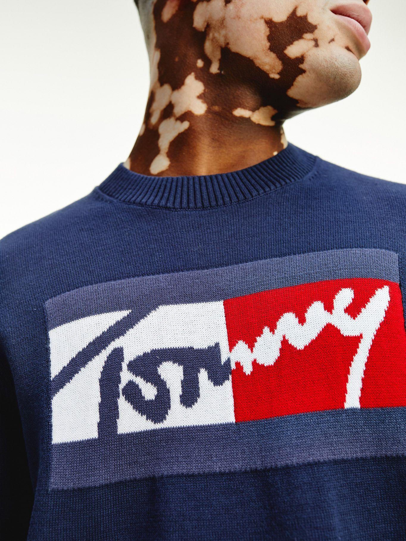 Sweater Branded Azul Tommy Jeans F2-2