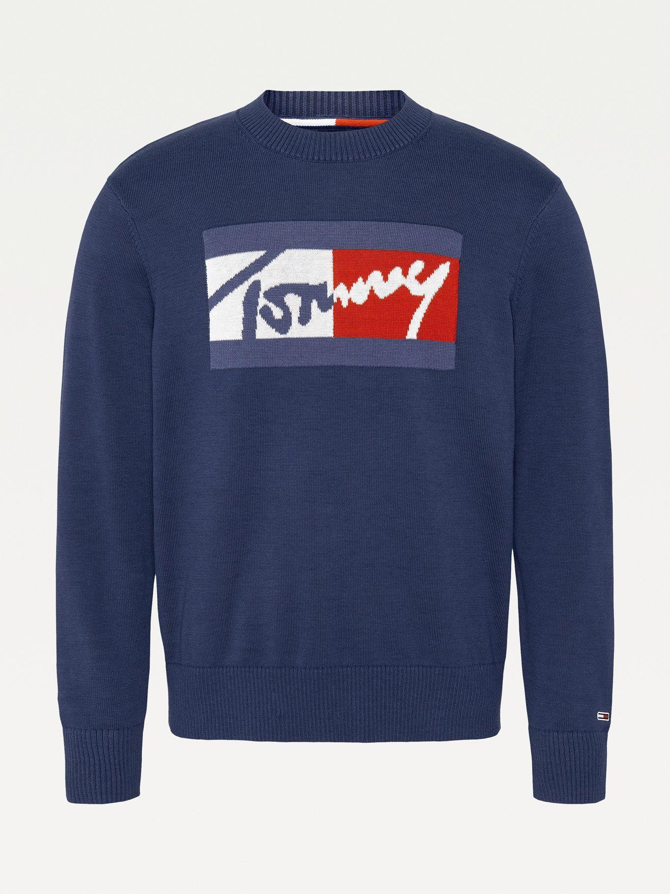 Sweater Branded Azul Tommy Jeans F2-3