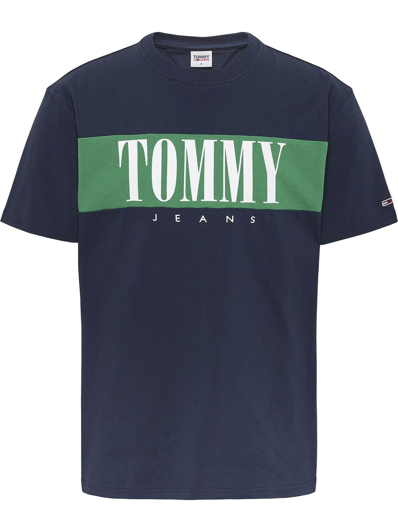 Polera Colorblock Serif Azul Tommy Hilfiger-0