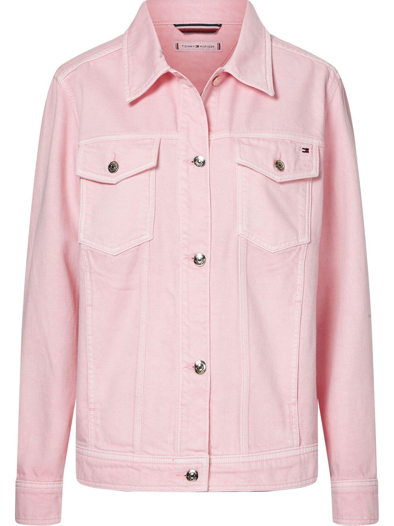 Chaqueta Denim Regular Fit Rosado Tommy Hilfiger-0