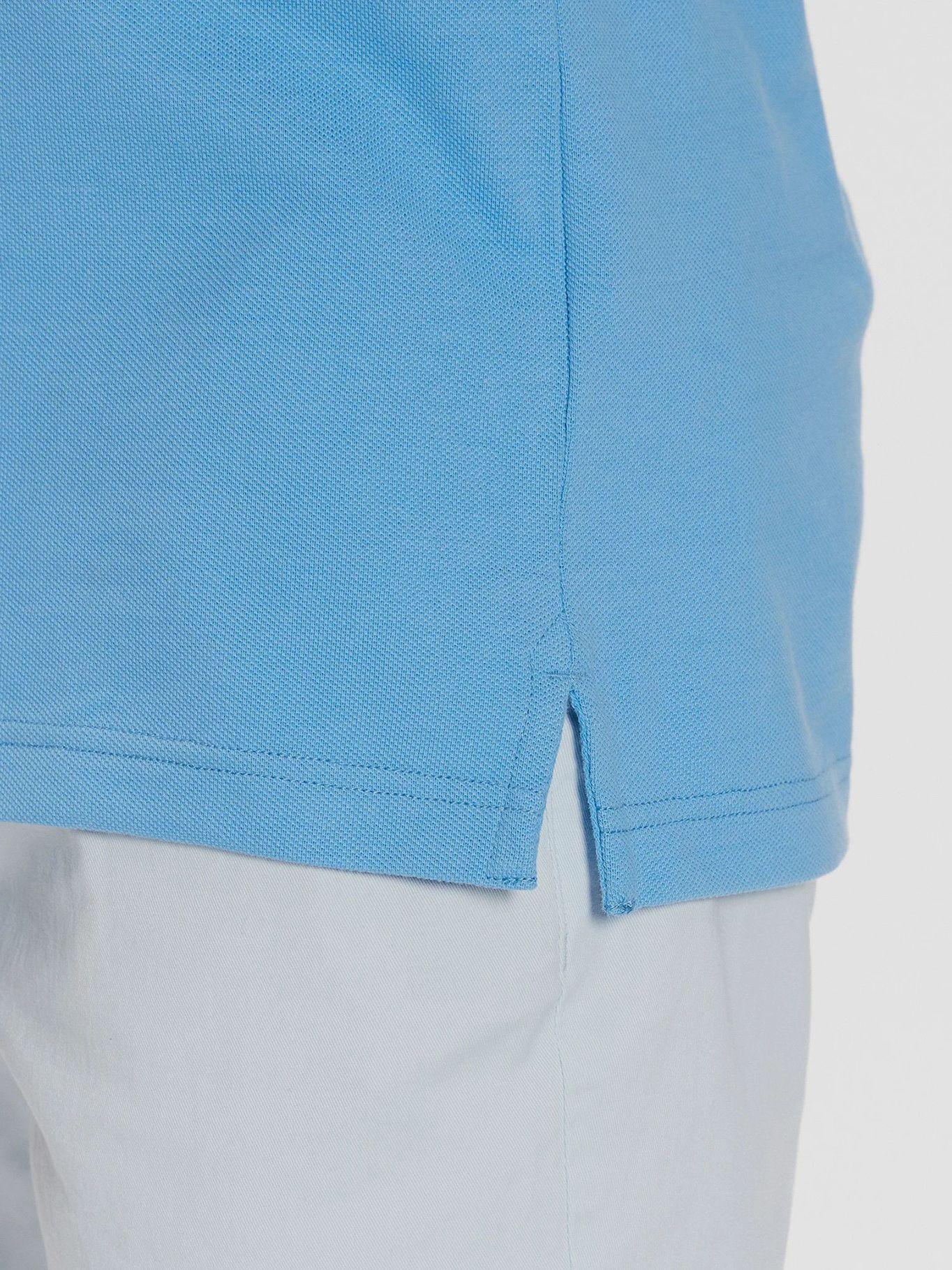 Polo Essential Flag Regular Fit Celeste Tommy Hilfiger-4