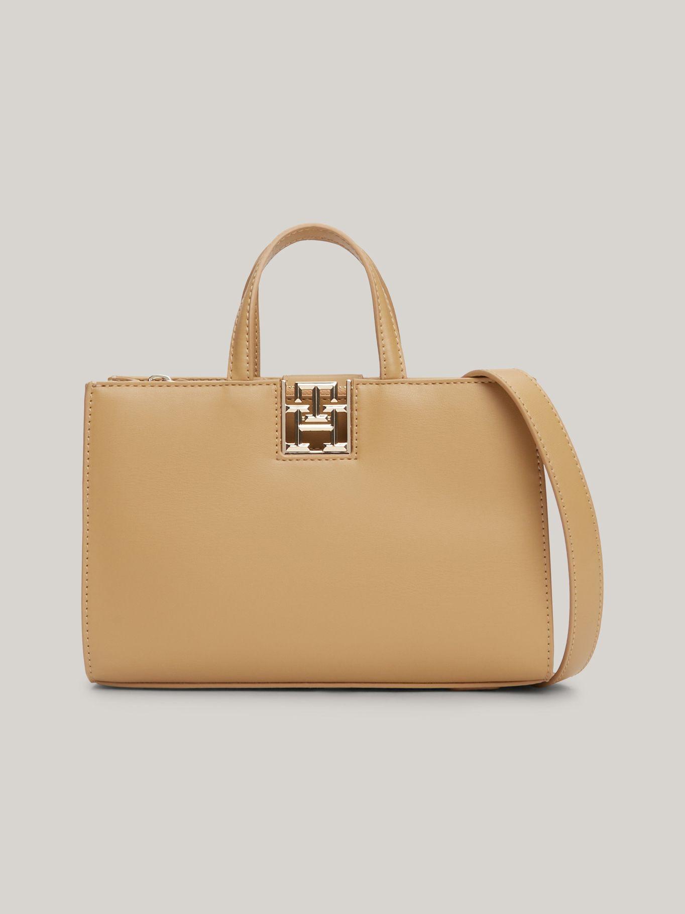 Cartera Tote Reset Con Logo Beige Tommy Hilfiger-0