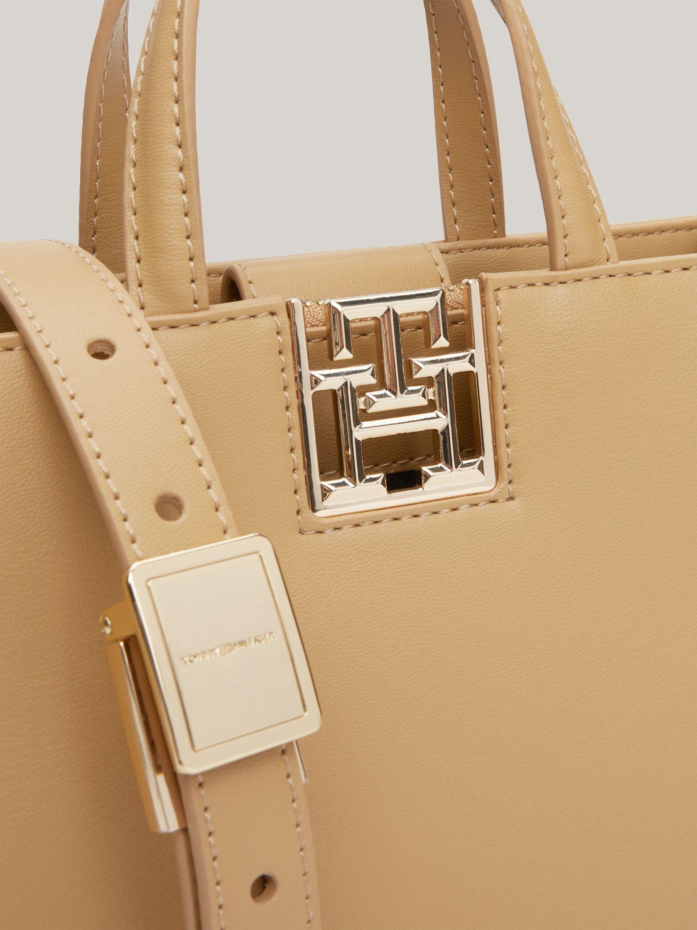 Cartera Tote Reset Con Logo Beige Tommy Hilfiger-2