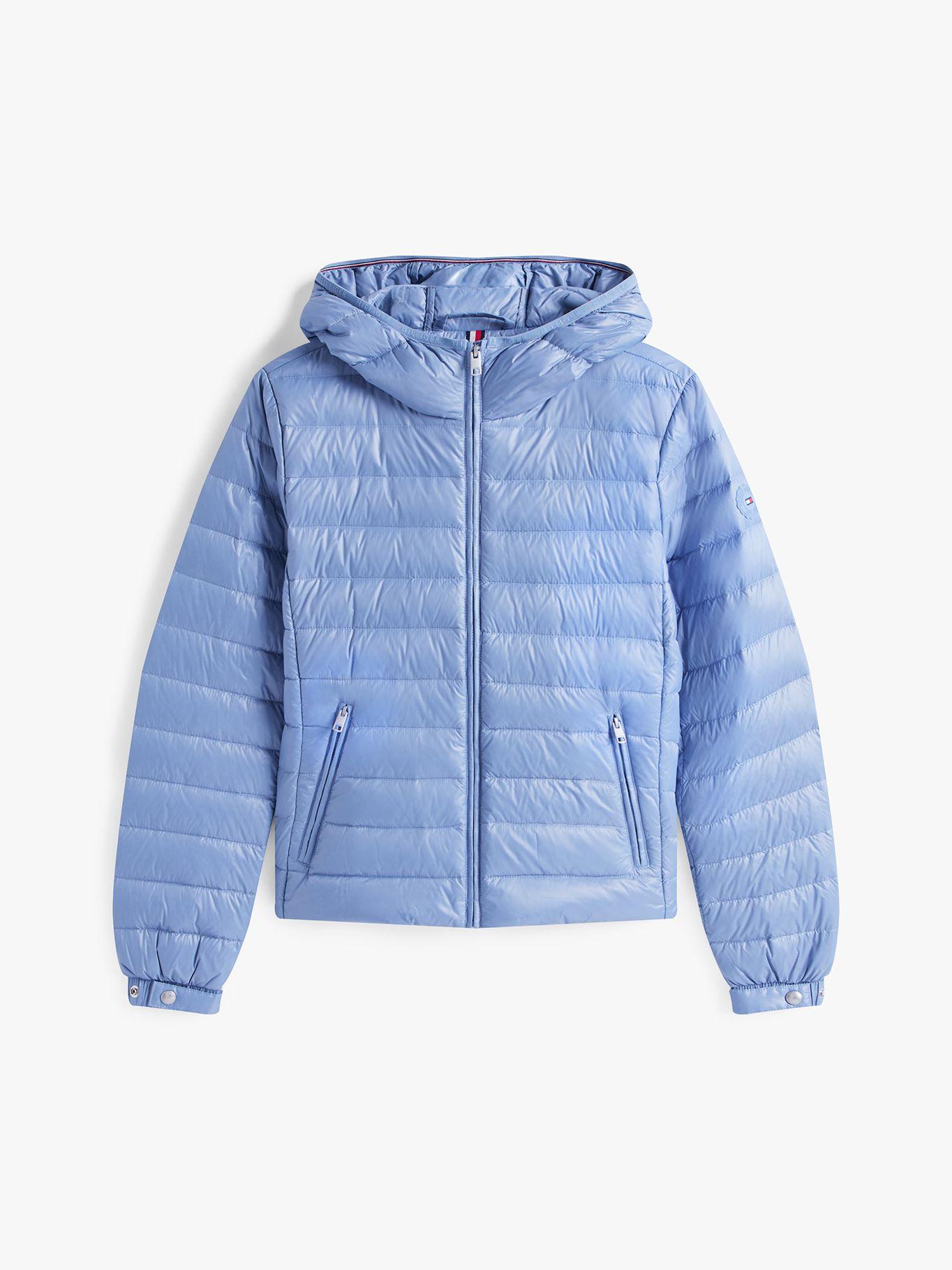 Parka Hoodie Acolchada Regular  Celeste Tommy Hilfiger-4