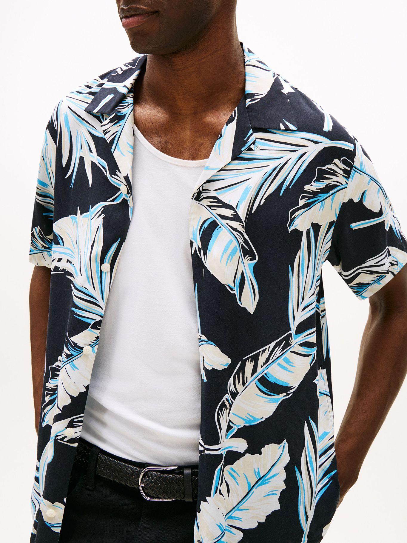 Camisa Tropical Print  Logo Multicolor Tommy Hilfiger-3