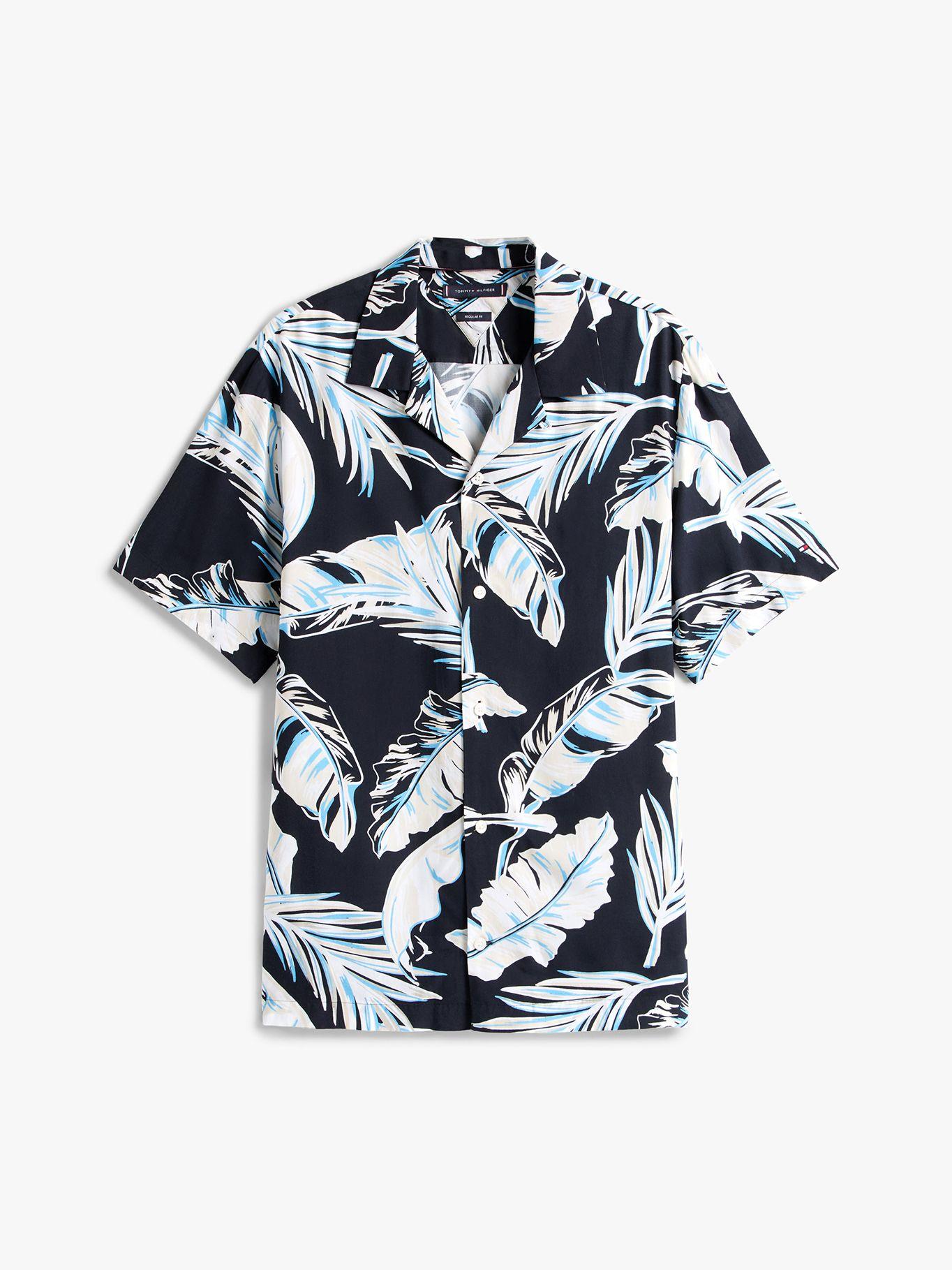 Camisa Tropical Print  Logo Multicolor Tommy Hilfiger-4