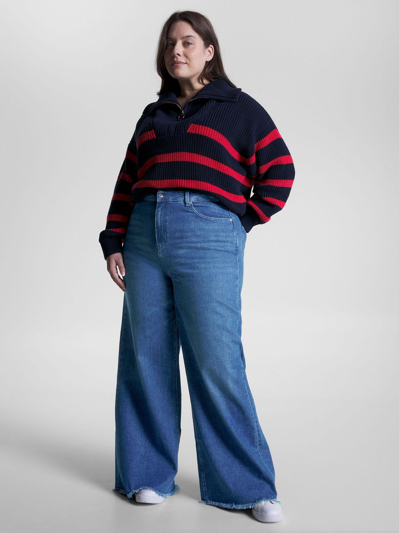 Jeans Curve Acampanados Azul Tommy Hilfiger-1