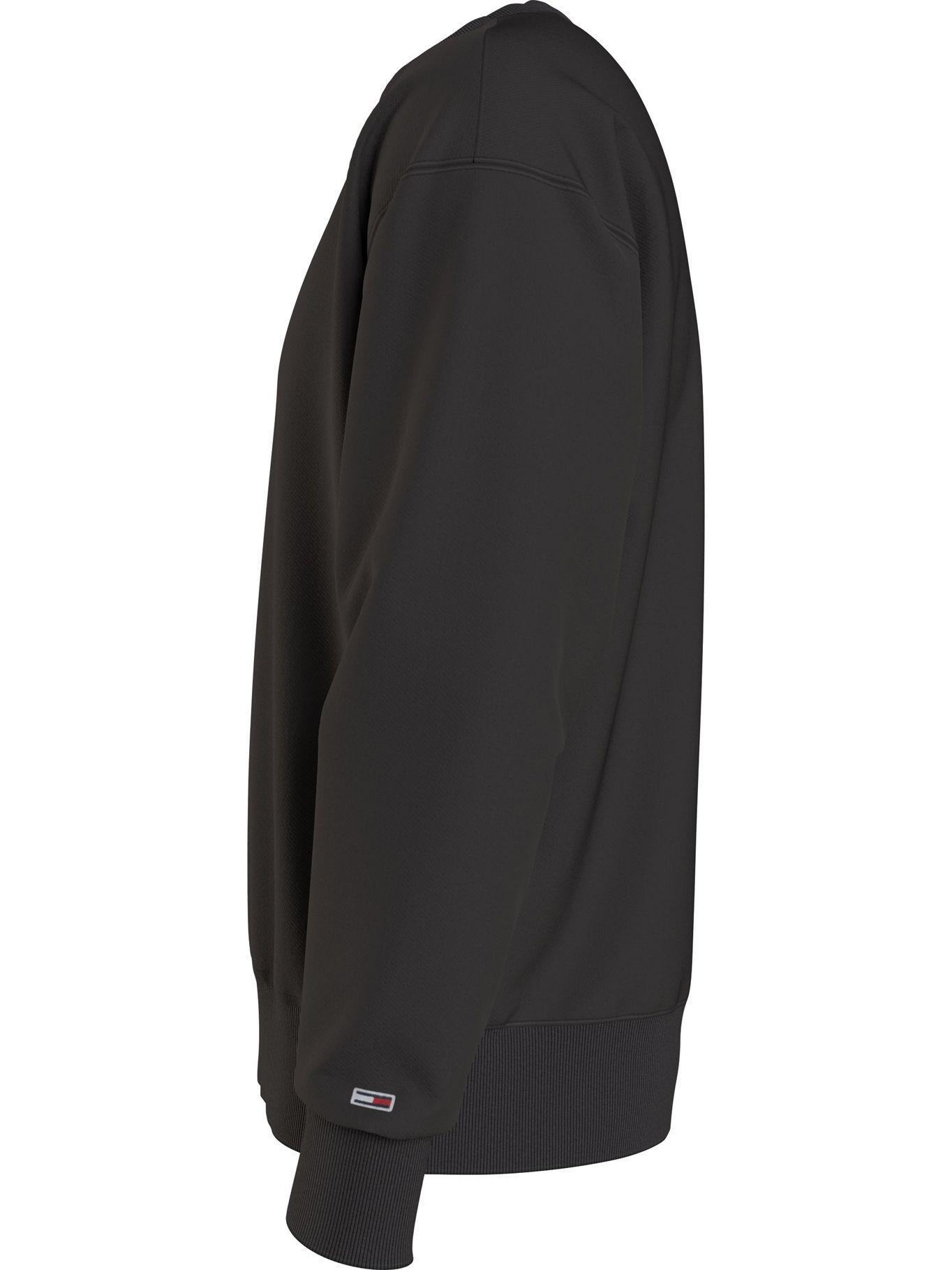 Polerón Straight Logo Negro Tommy Jeans F2-3