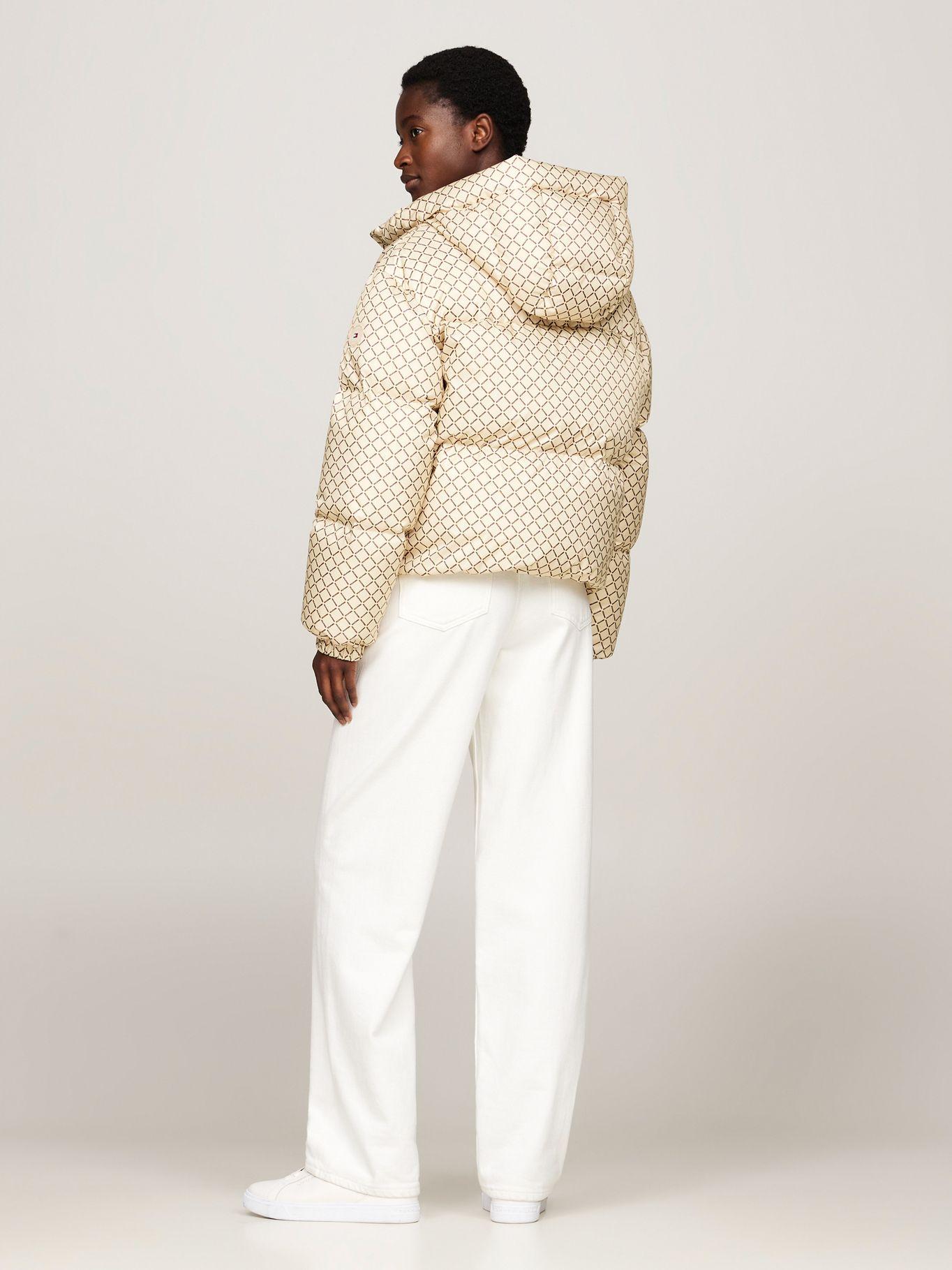 Parka New York Down Signature Beige Tommy Hilfiger-2