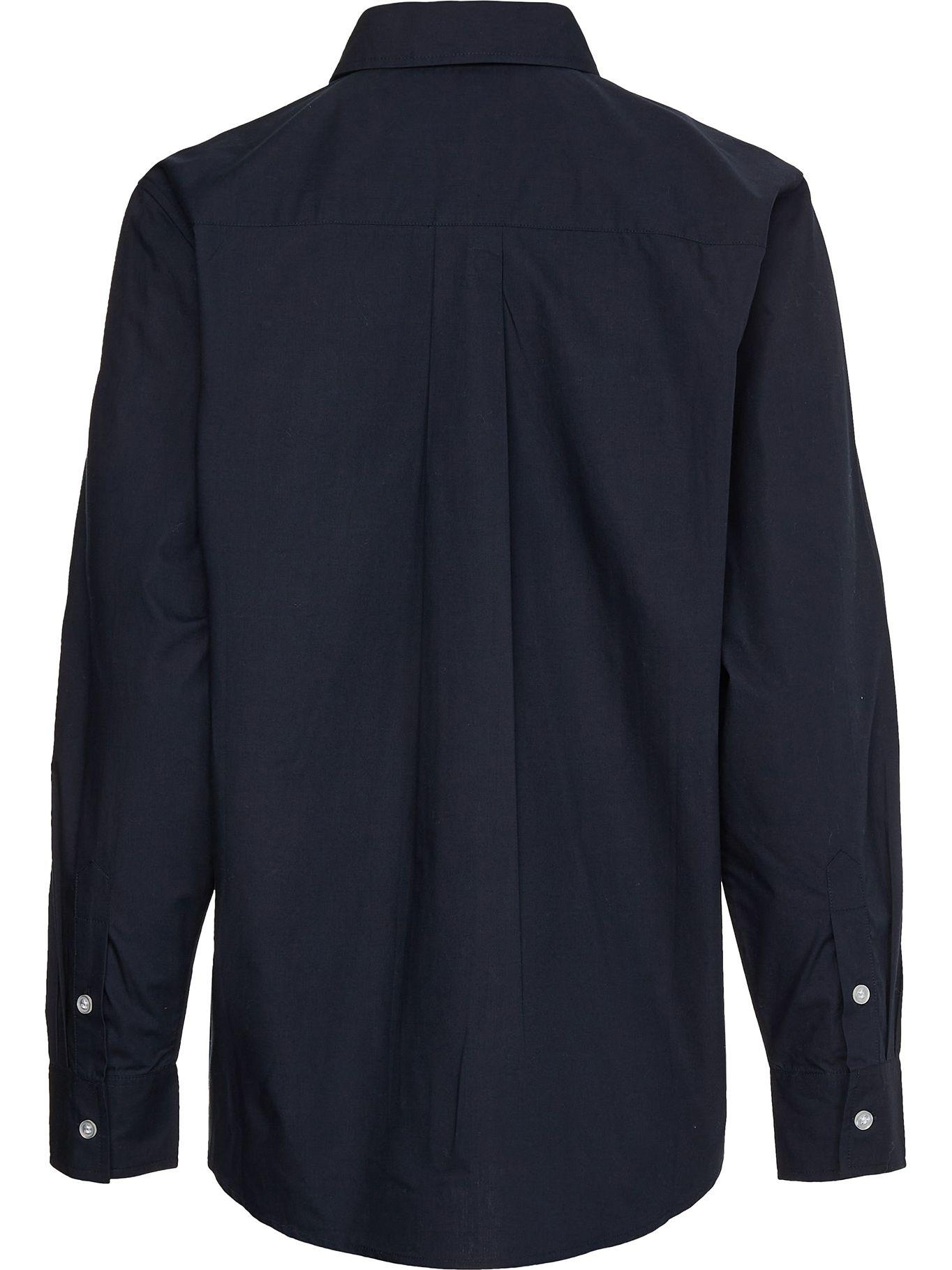 Camisa Relaxed A Rayas Azul Tommy Hilfiger-1