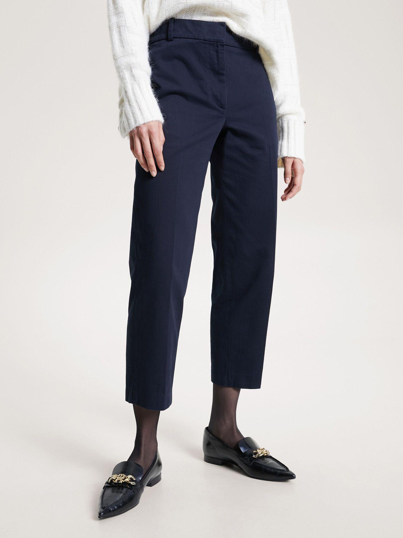 Pantalón Chino Essential Slim Fit Azul Tommy Hilfiger-0
