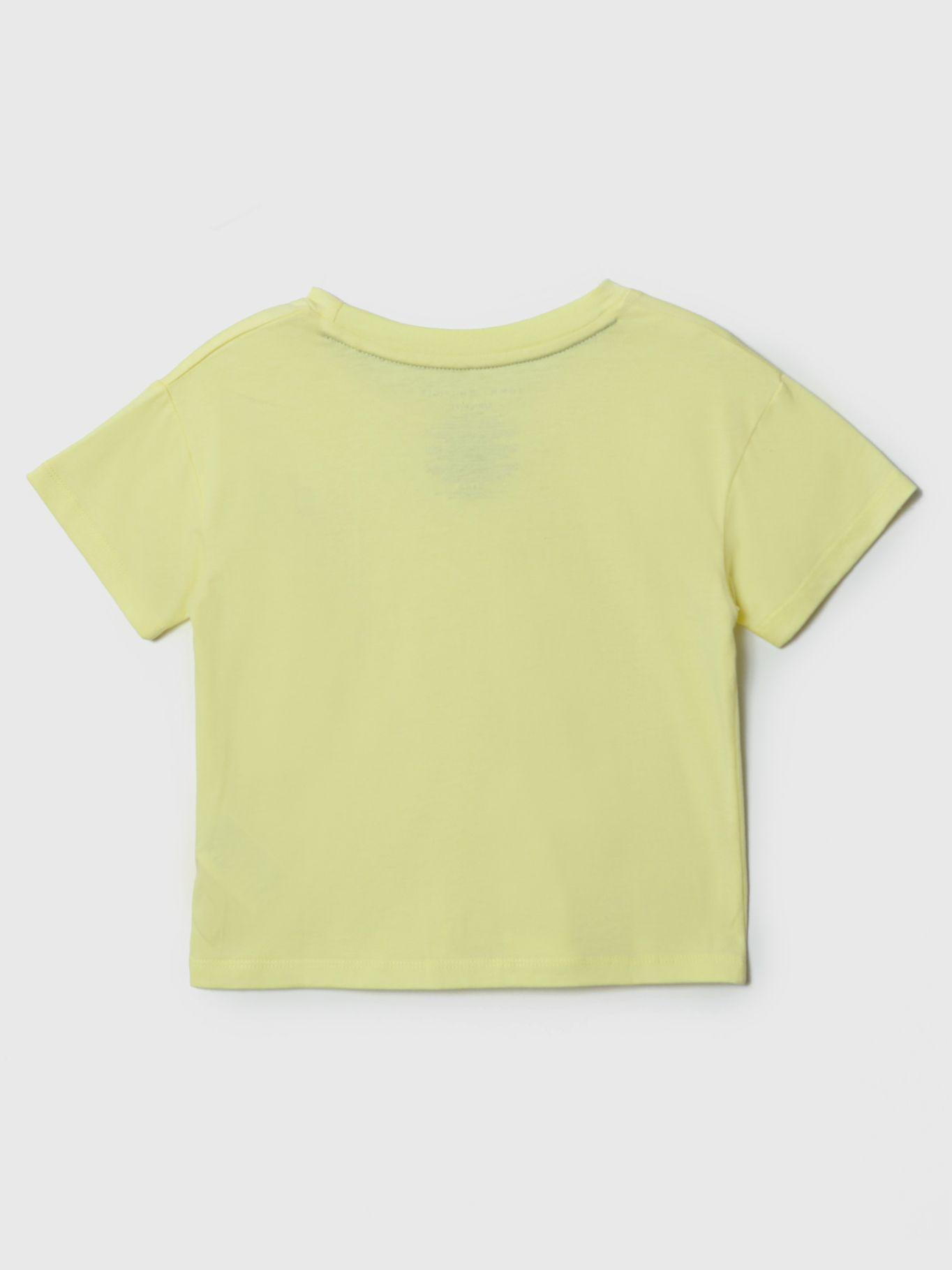 Polera Classic Logo Amarillo Tommy Hilfiger-1