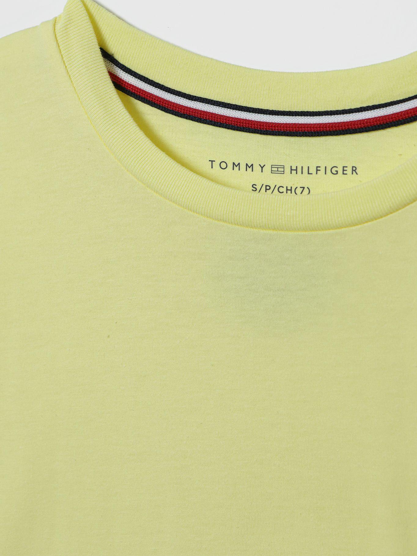 Polera Classic Logo Amarillo Tommy Hilfiger-3