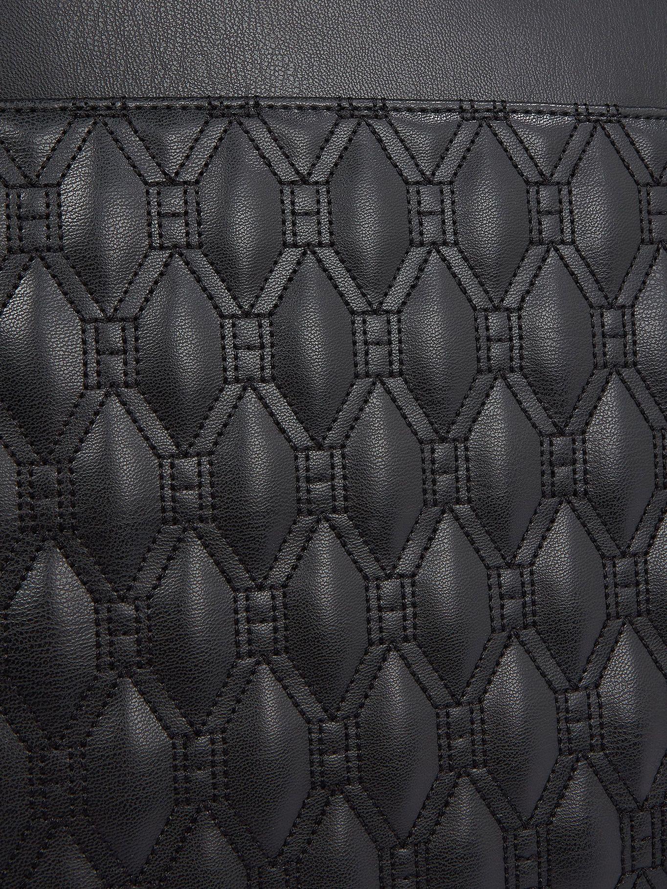 Tote Im Latam Quilting Negro Tommy Hilfiger-4