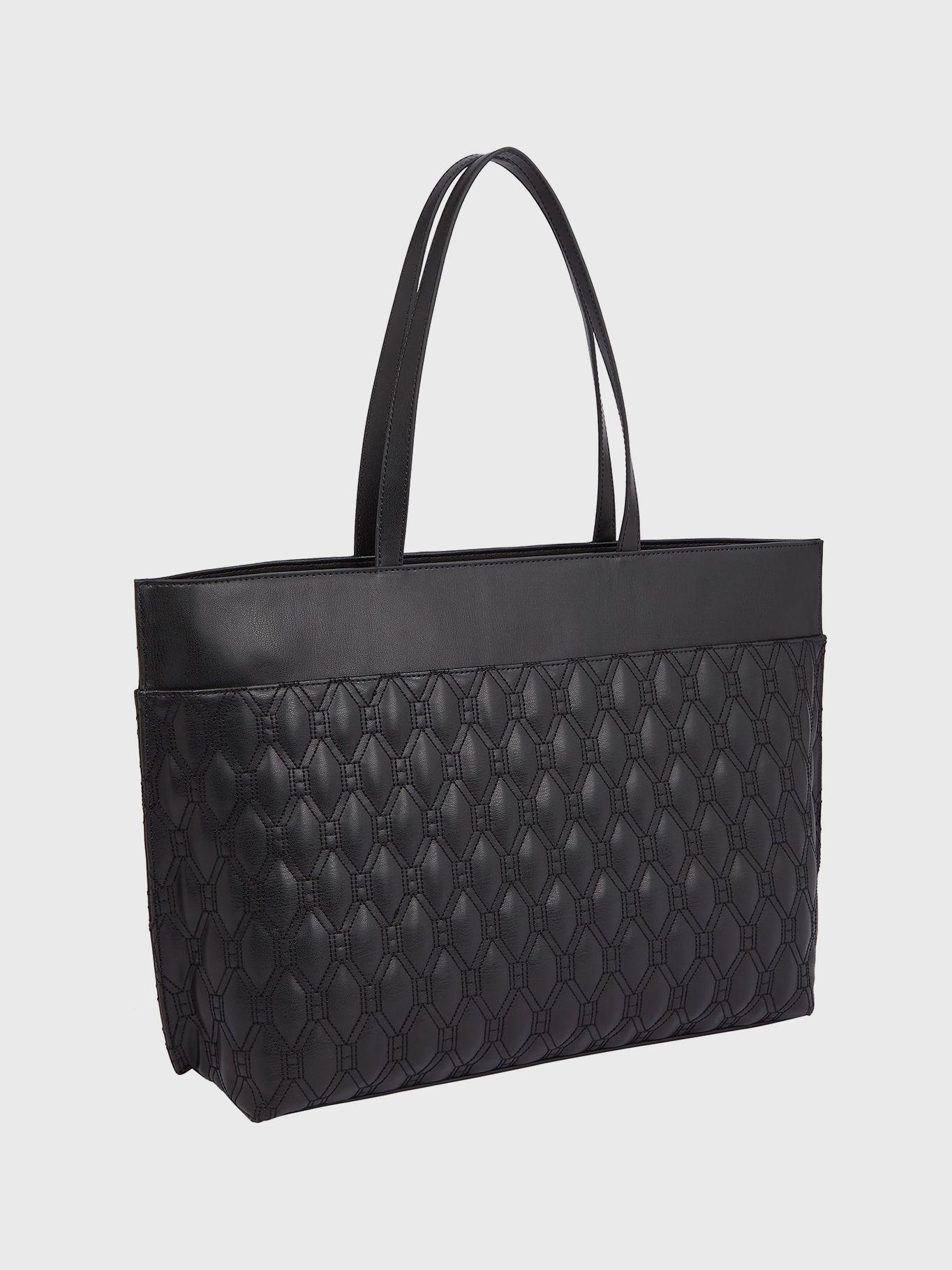 Tote Im Latam Quilting Negro Tommy Hilfiger-5
