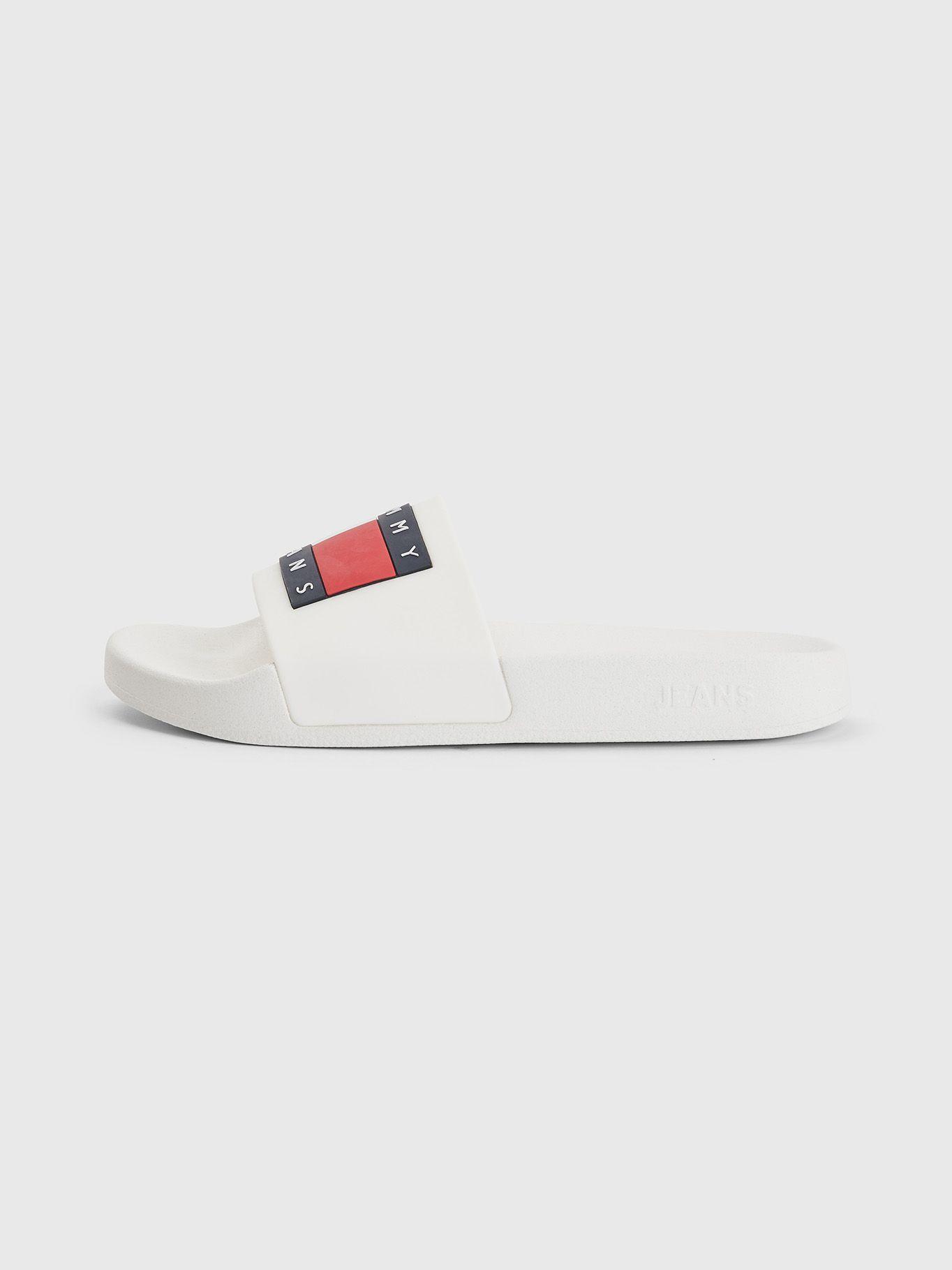 Sandalias Parche Flag Blanco Tommy Jeans F2-4