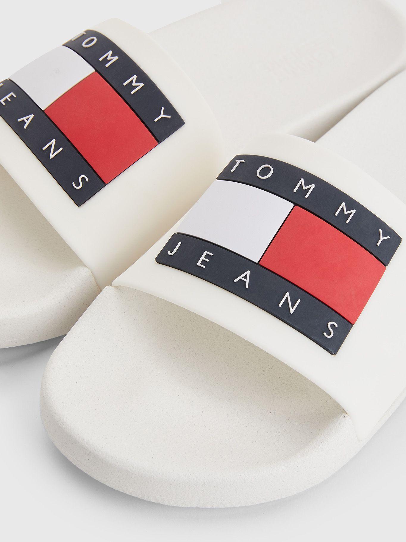 Sandalias Parche Flag Blanco Tommy Jeans F2-2