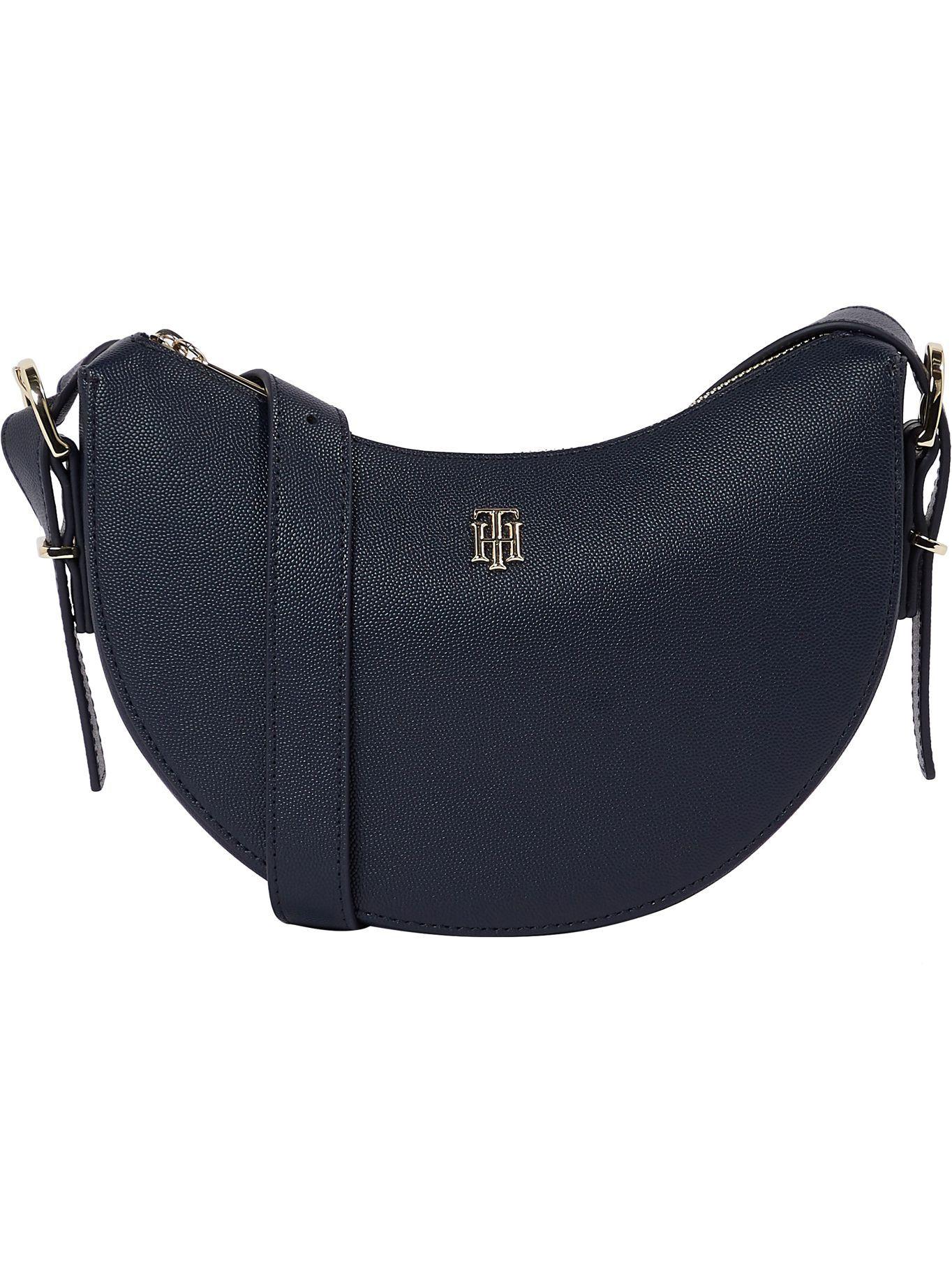 Cartera Hobo Timeless Con Logo Azul Tommy Hilfiger-0
