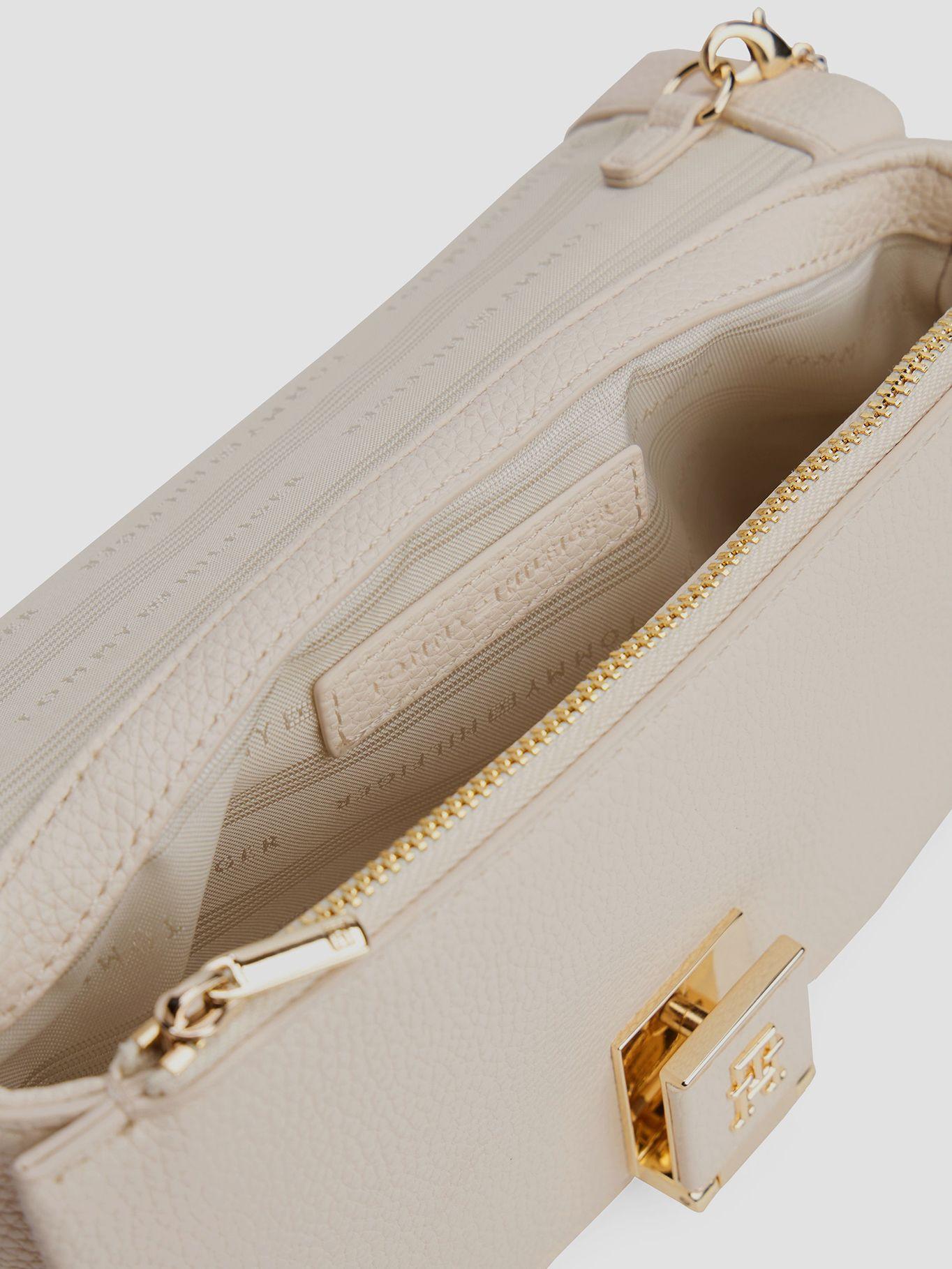 Bandolera Con Monograma Th Beige Tommy Hilfiger-2