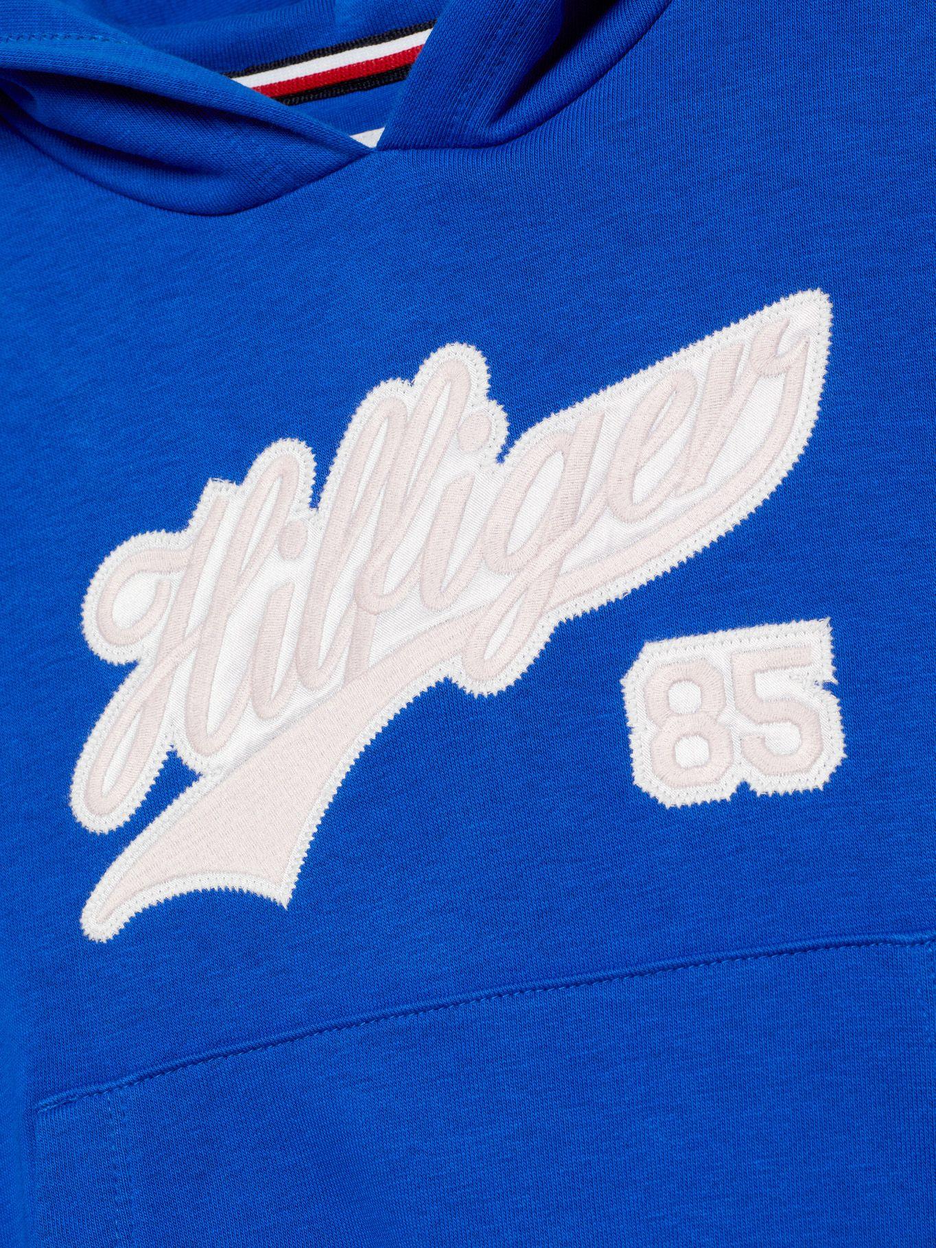 POLERÓN HOODIE VARSITY LOGO AZUL TOMMY HILFIGER-2