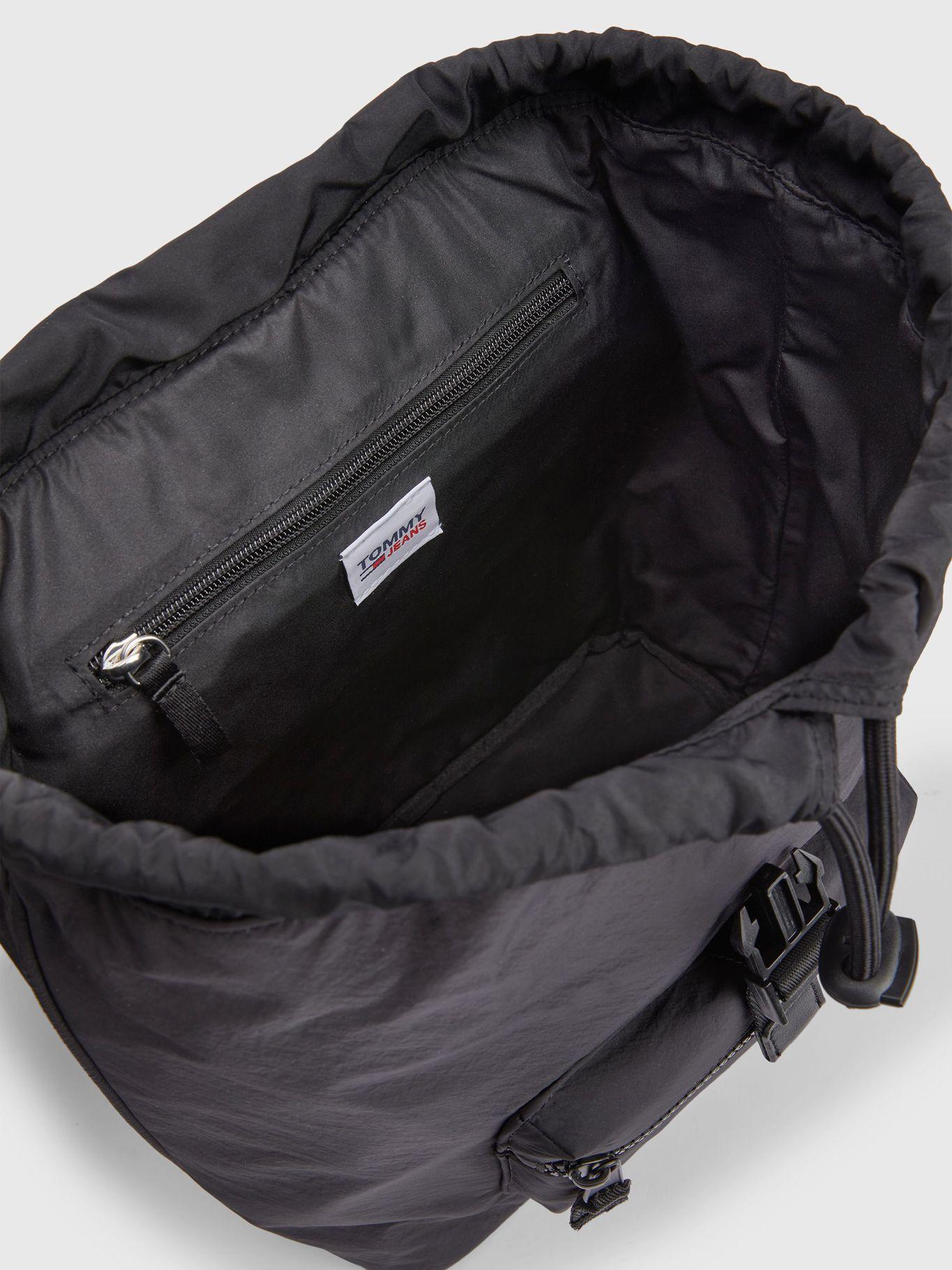 Mochila Nylon Flap Negro Tommy Hilfiger-3