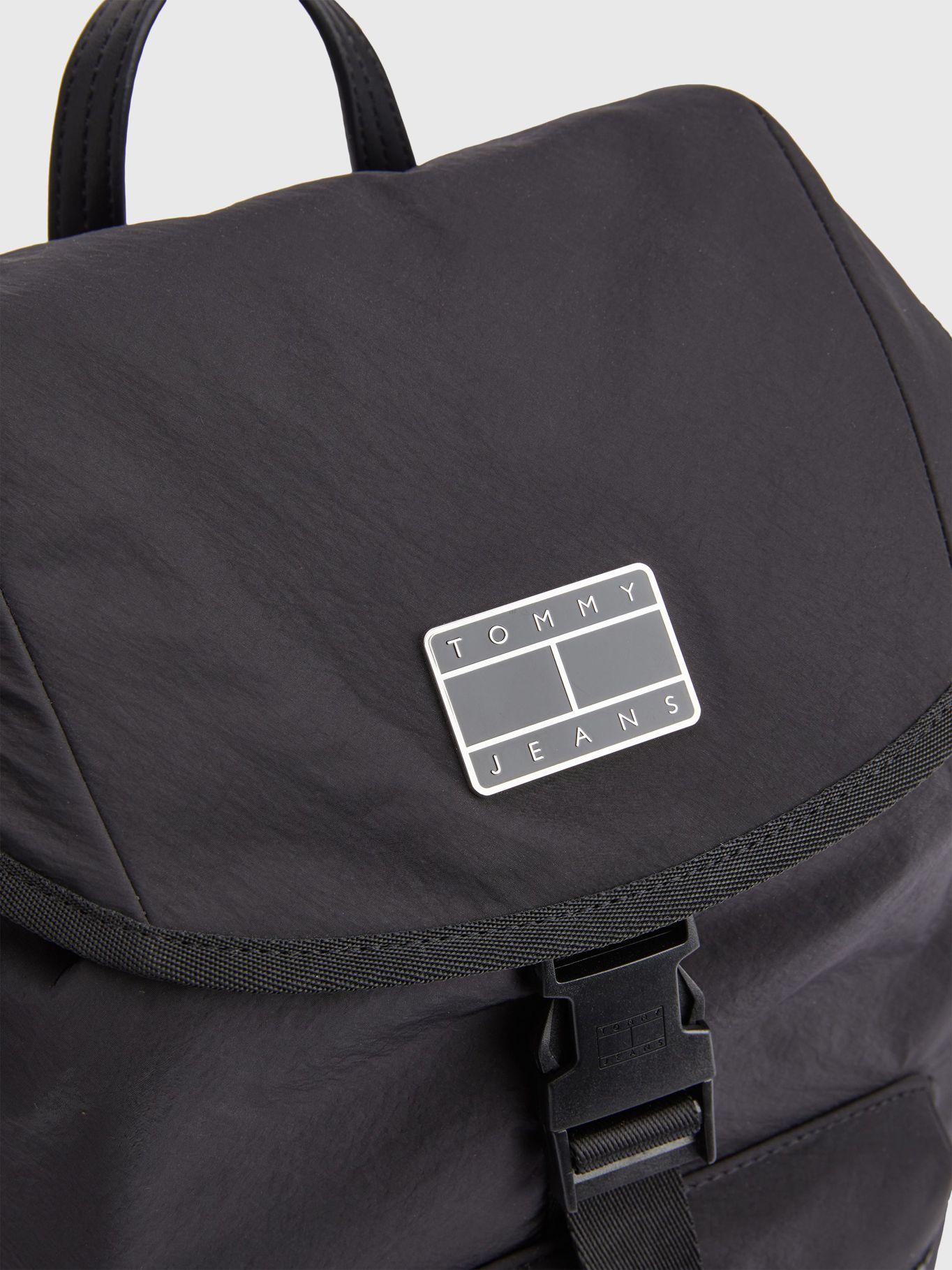 Mochila Nylon Flap Negro Tommy Hilfiger-2