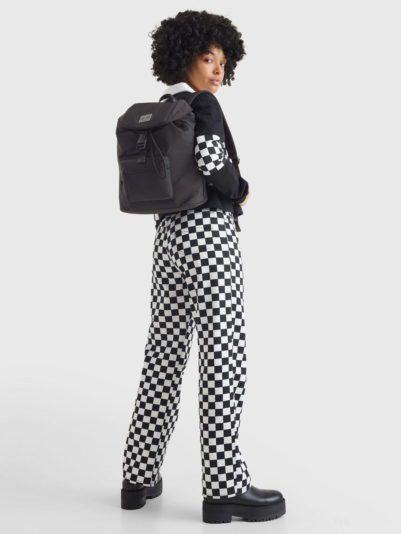 Mochila Nylon Flap Negro Tommy Hilfiger-1