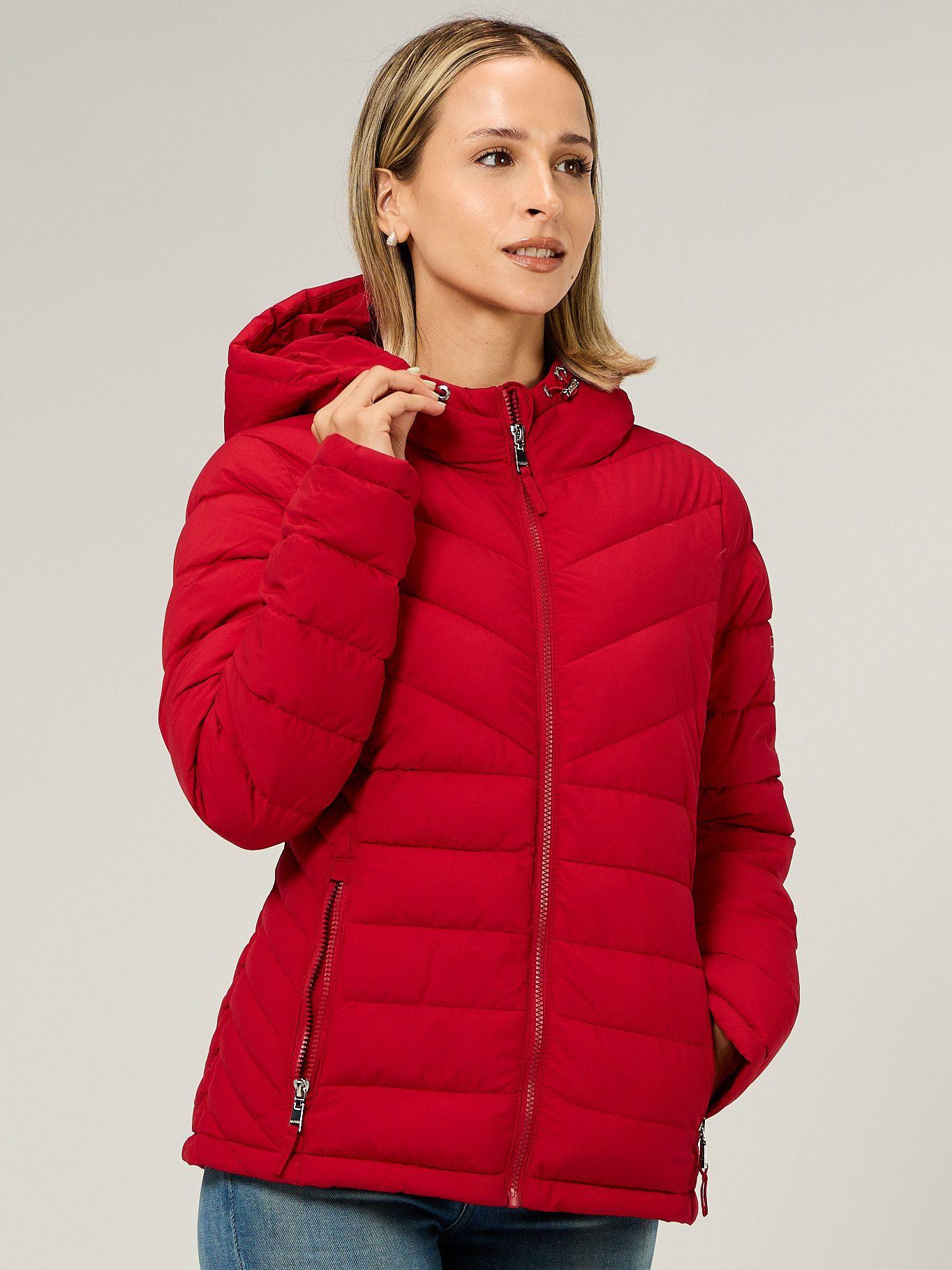 Parka Ligera Acolchada Rojo Tommy Hilfiger-0