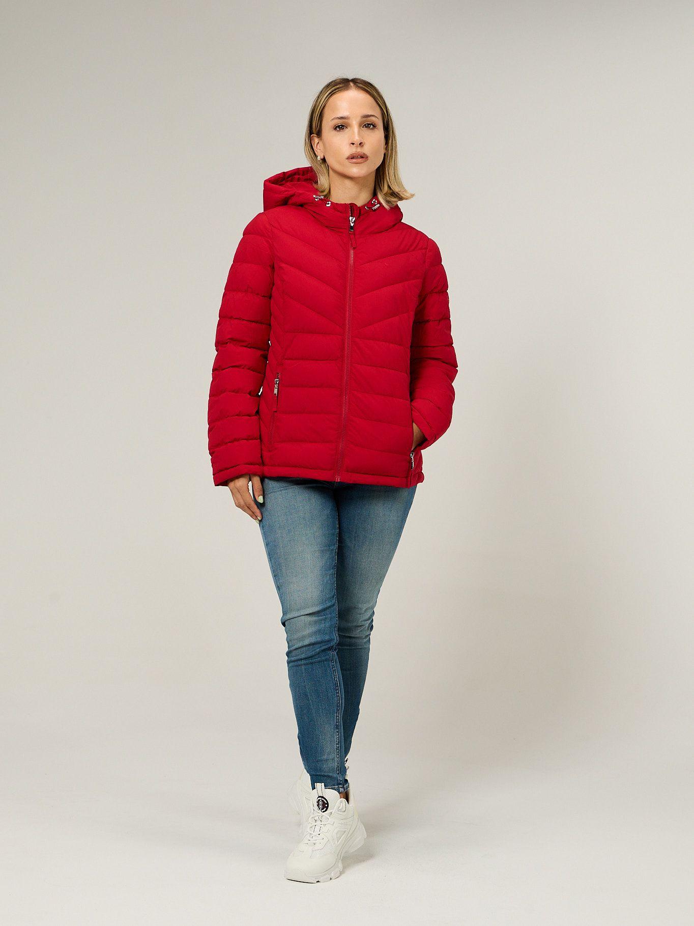 Parka Ligera Acolchada Rojo Tommy Hilfiger-1