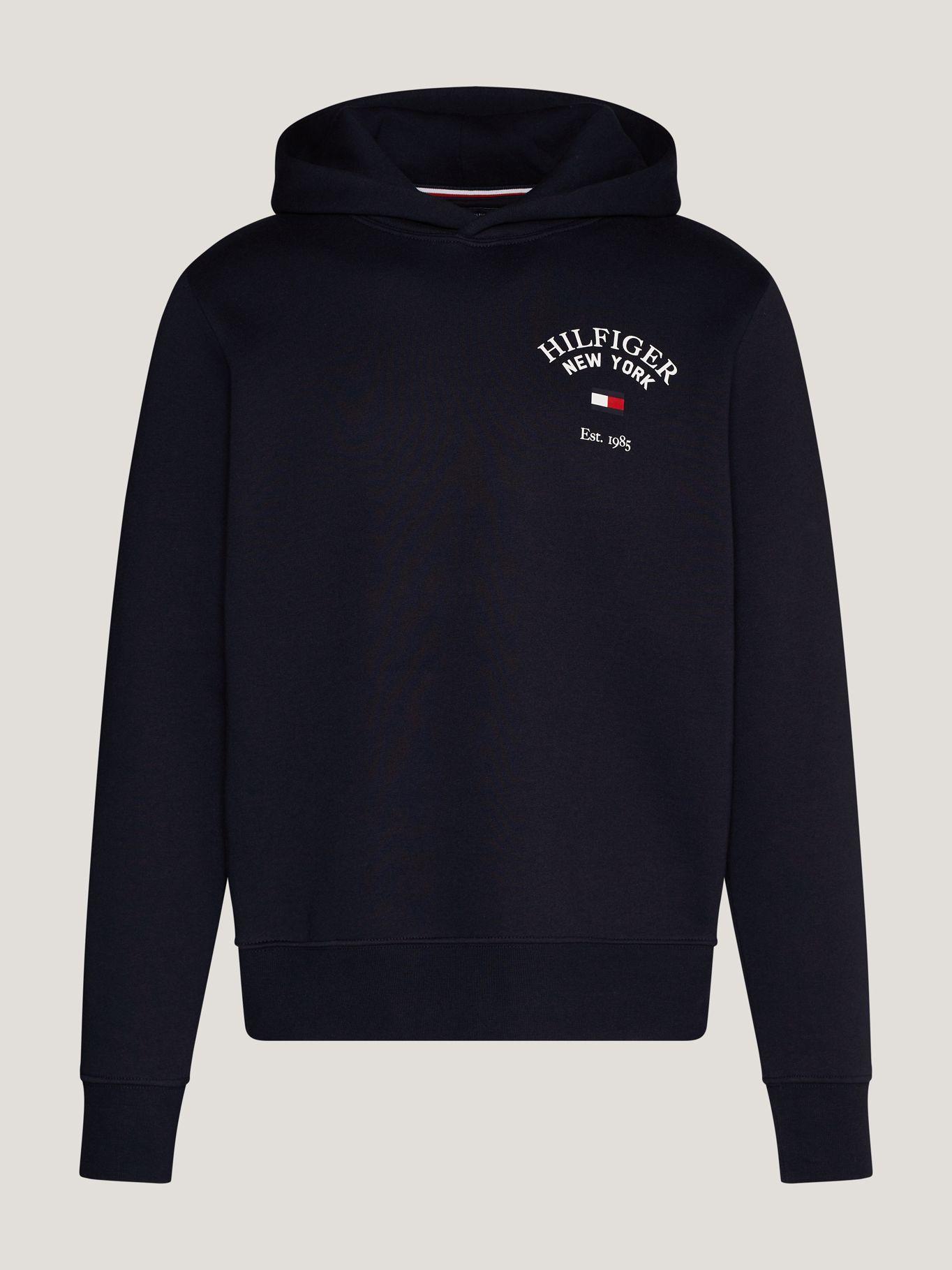 POLERÓN ARCHED VARSITY LOGO AZUL TOMMY HILFIGER-4