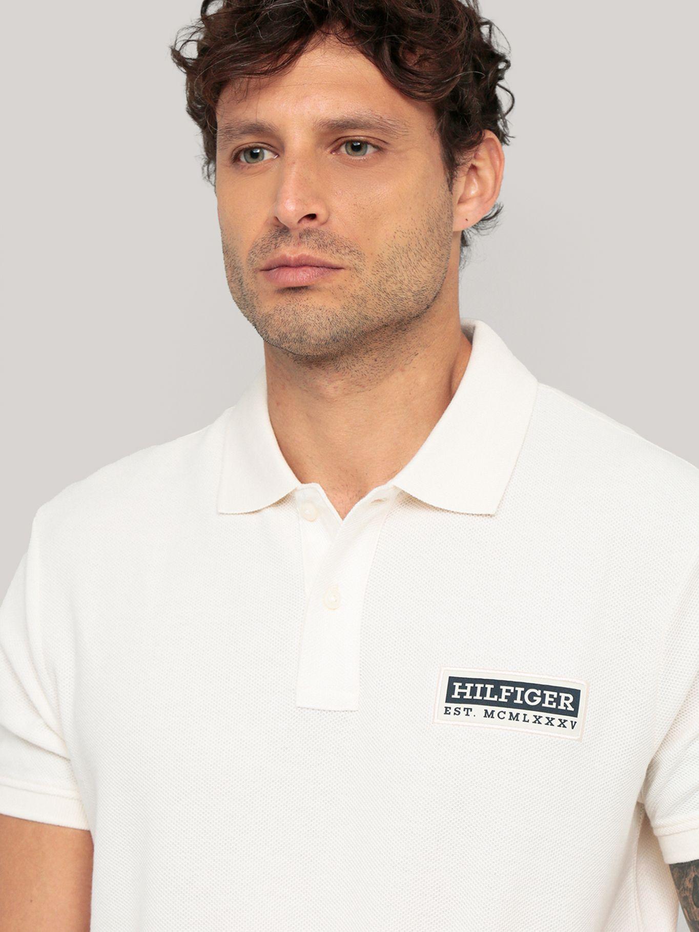 Polo Logo Est. 1985 Regular Fit Beige Tommy Hilfiger-4
