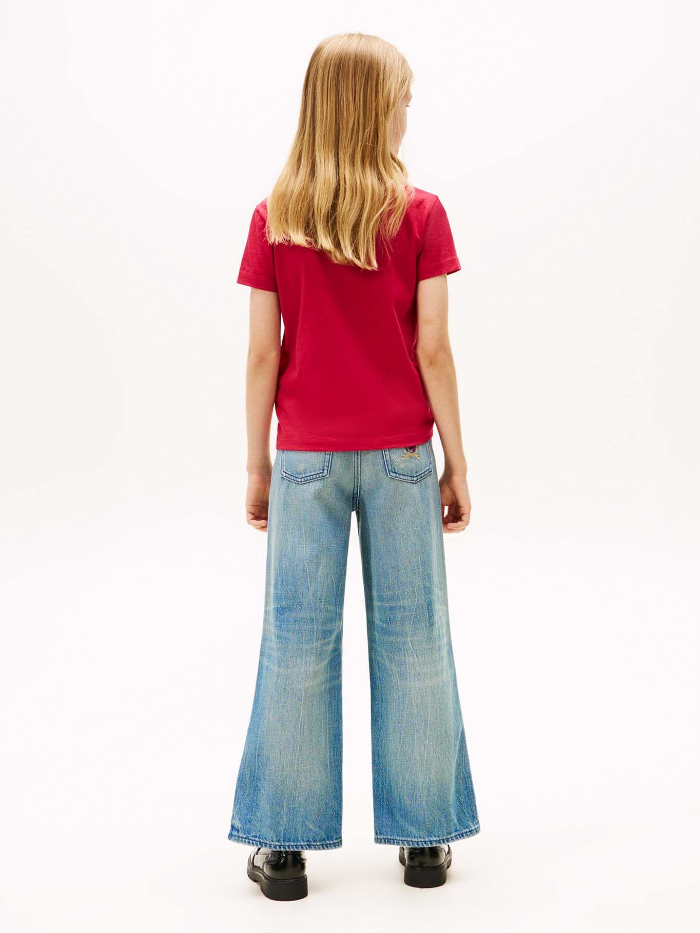 Polera Stone Flag Logo Rojo Tommy Hilfiger-2