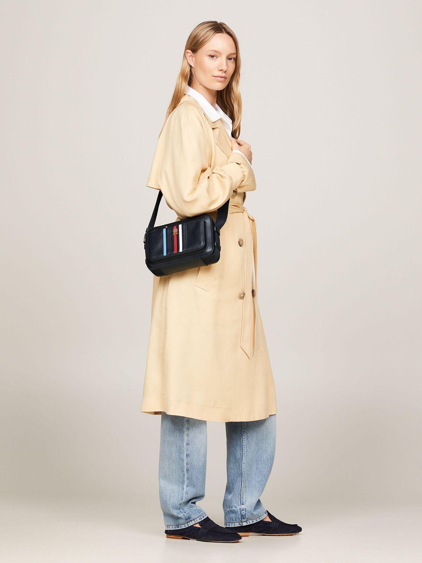 Bandolera Iconic Global Stripe Azul Tommy Hilfiger-1