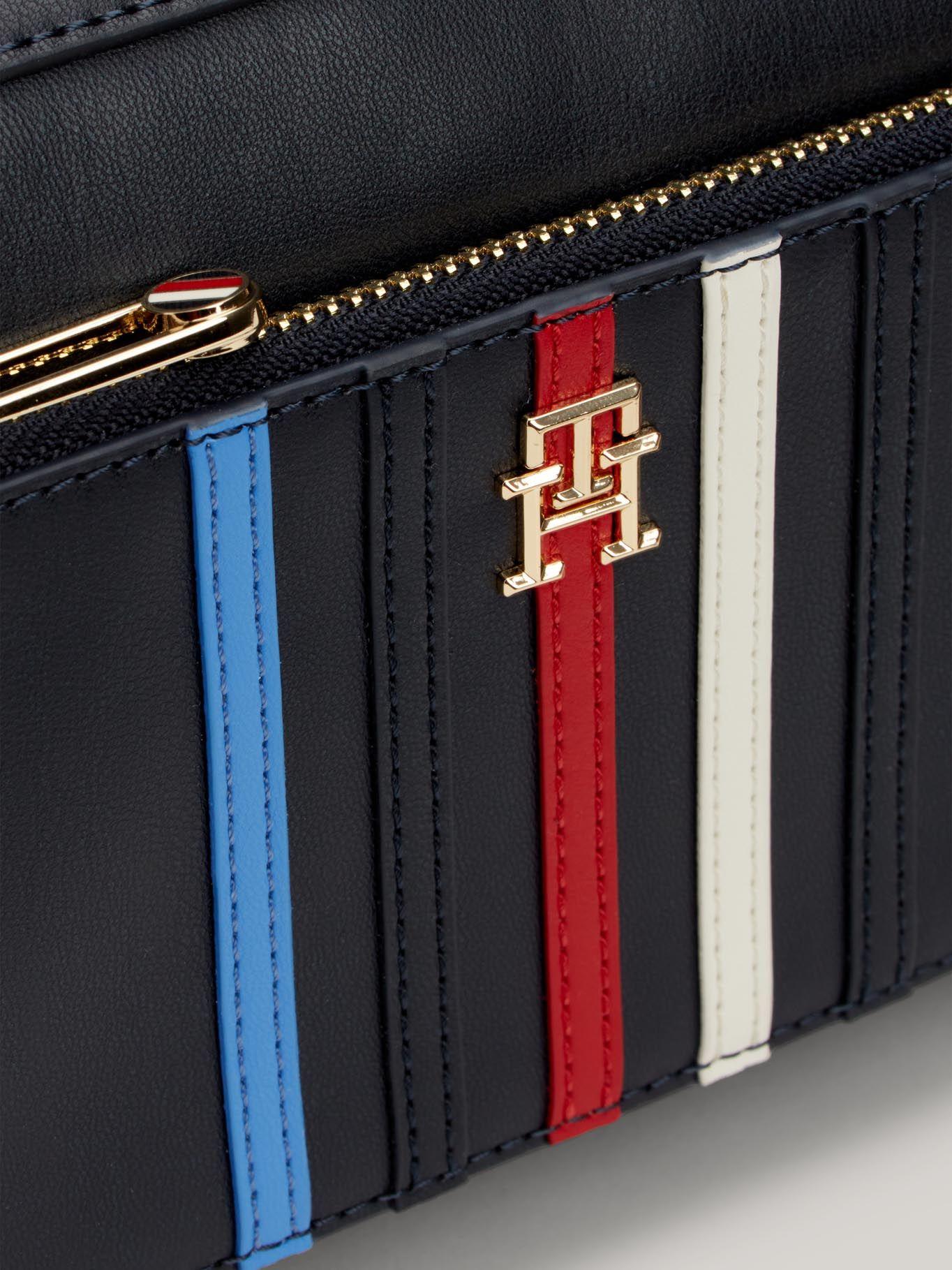 Bandolera Iconic Global Stripe Azul Tommy Hilfiger-2