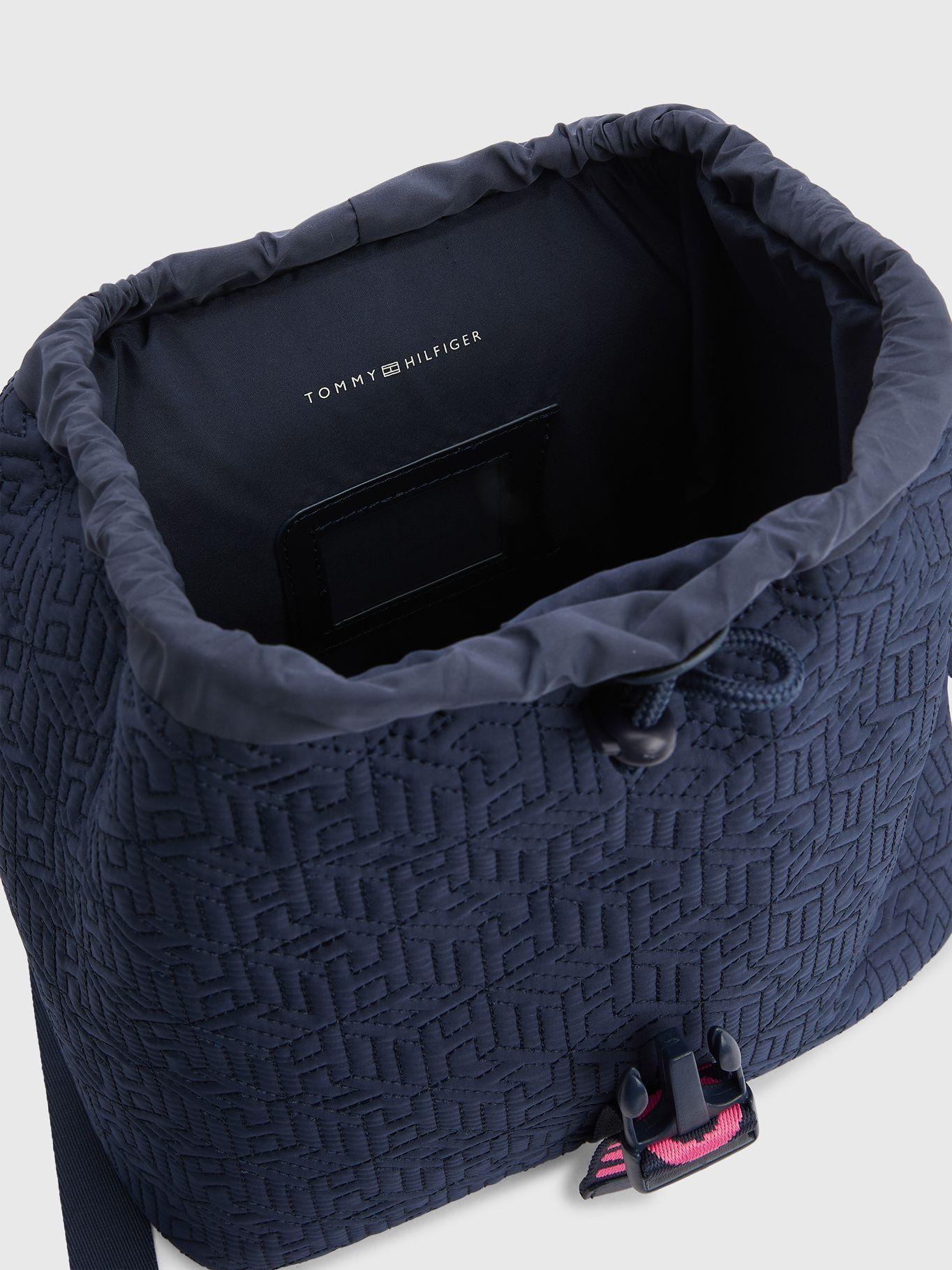 Mochila Acolchada Monogram Azul Tommy Hilfiger-3