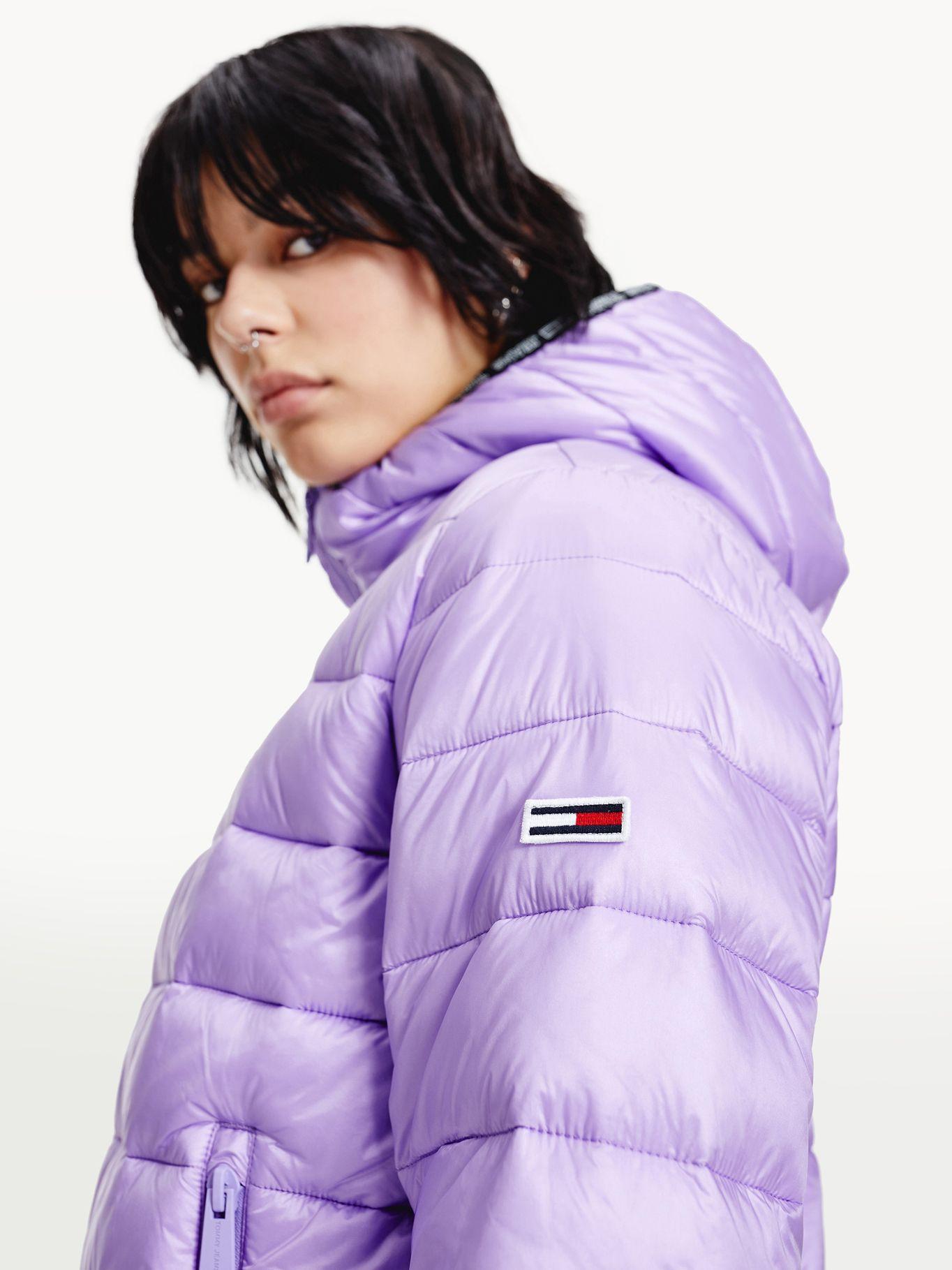 Chaqueta Quilted Morado Tommy Jeans F2-3