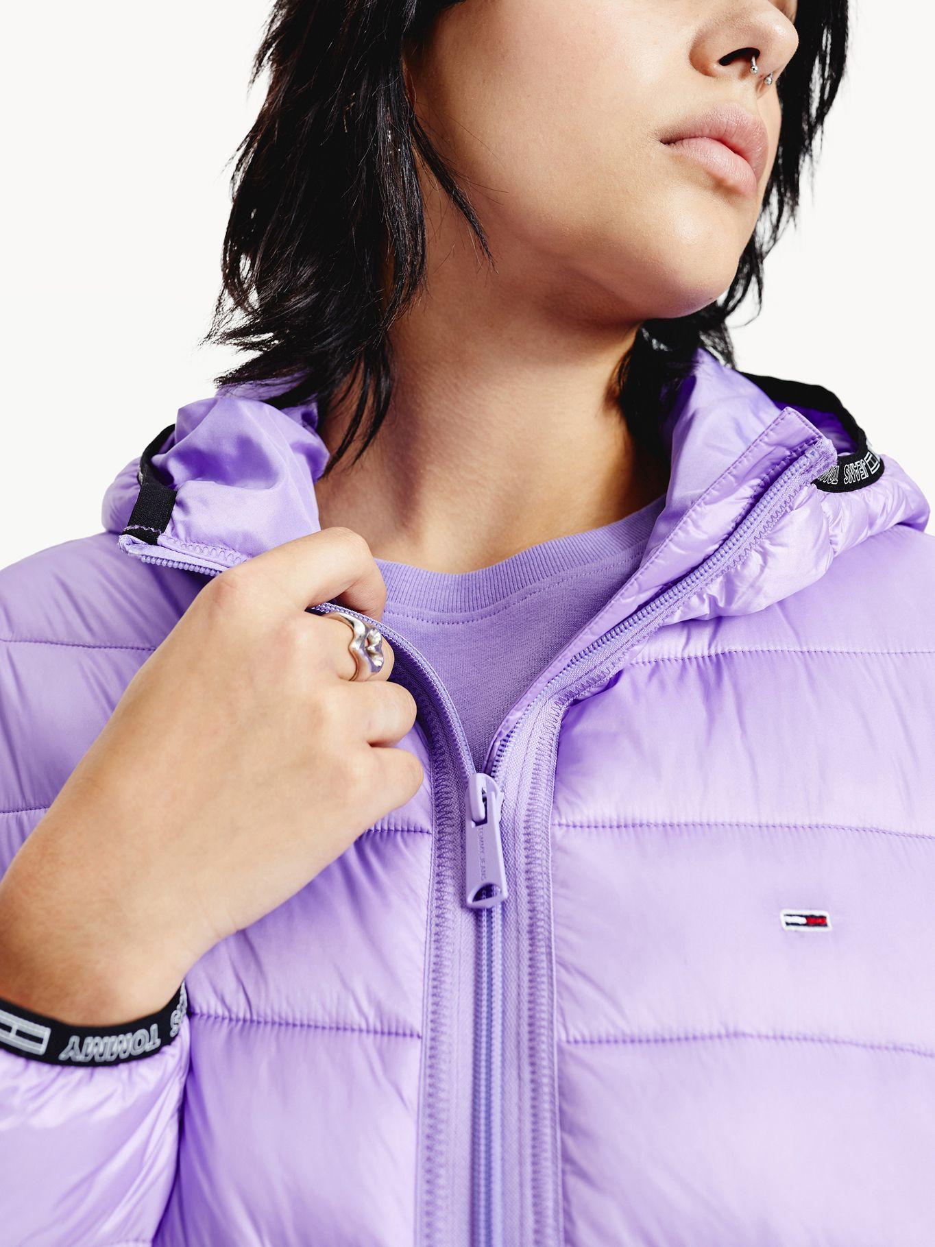 Chaqueta Quilted Morado Tommy Jeans F2-2