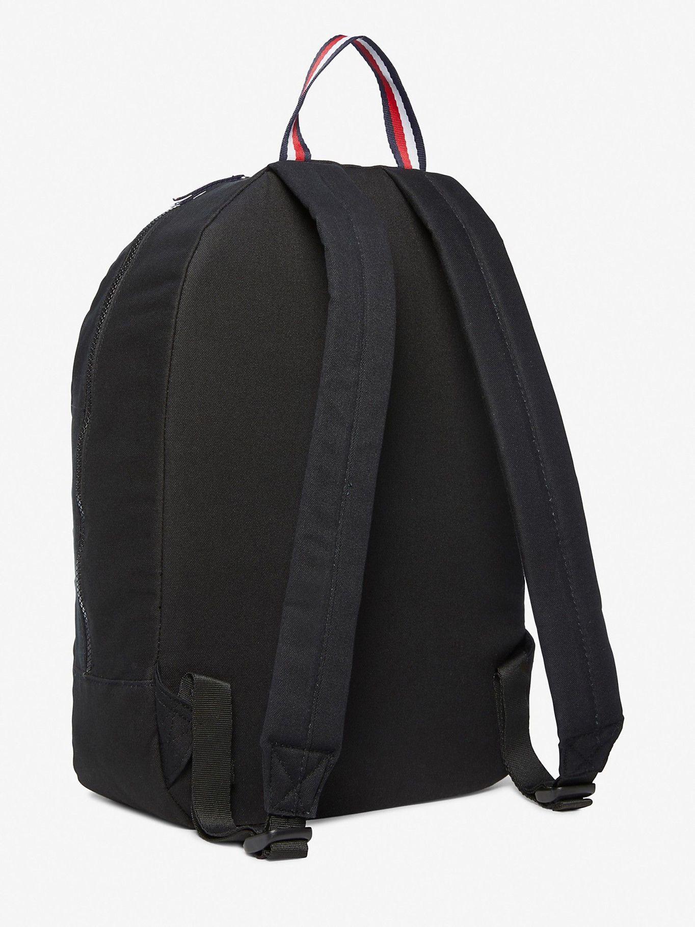Mochila Solid Gino Con Logo Negro Tommy Hilfiger-1