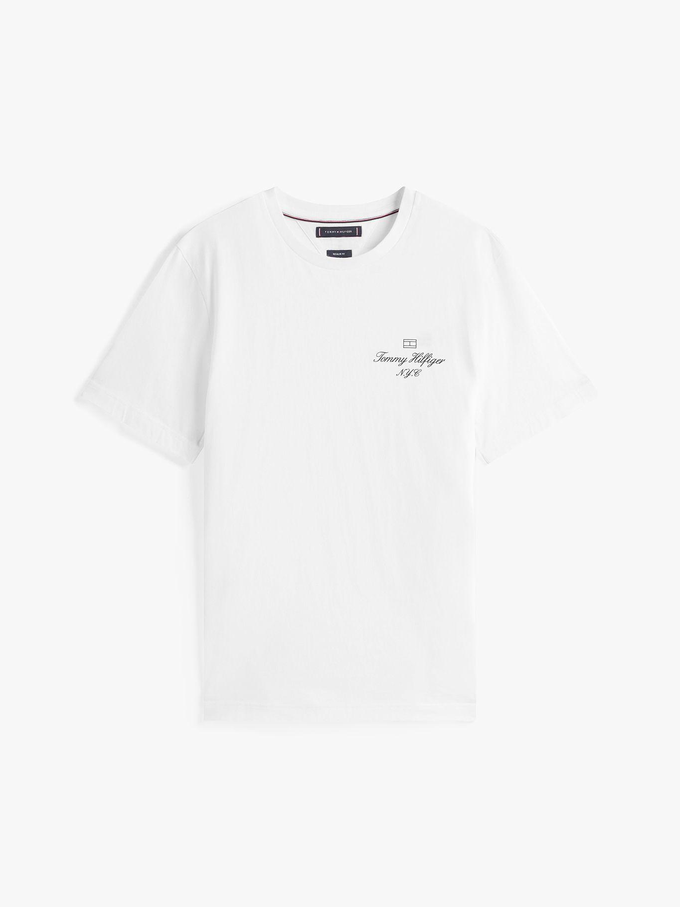 Polera Con Logo Flag Nyc Blanco YBR Tommy Hilfiger-4