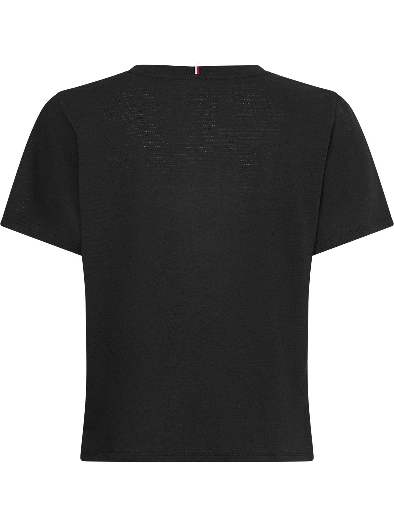 Polera Sports Essential Con Logo Negro Tommy Hilfiger-1