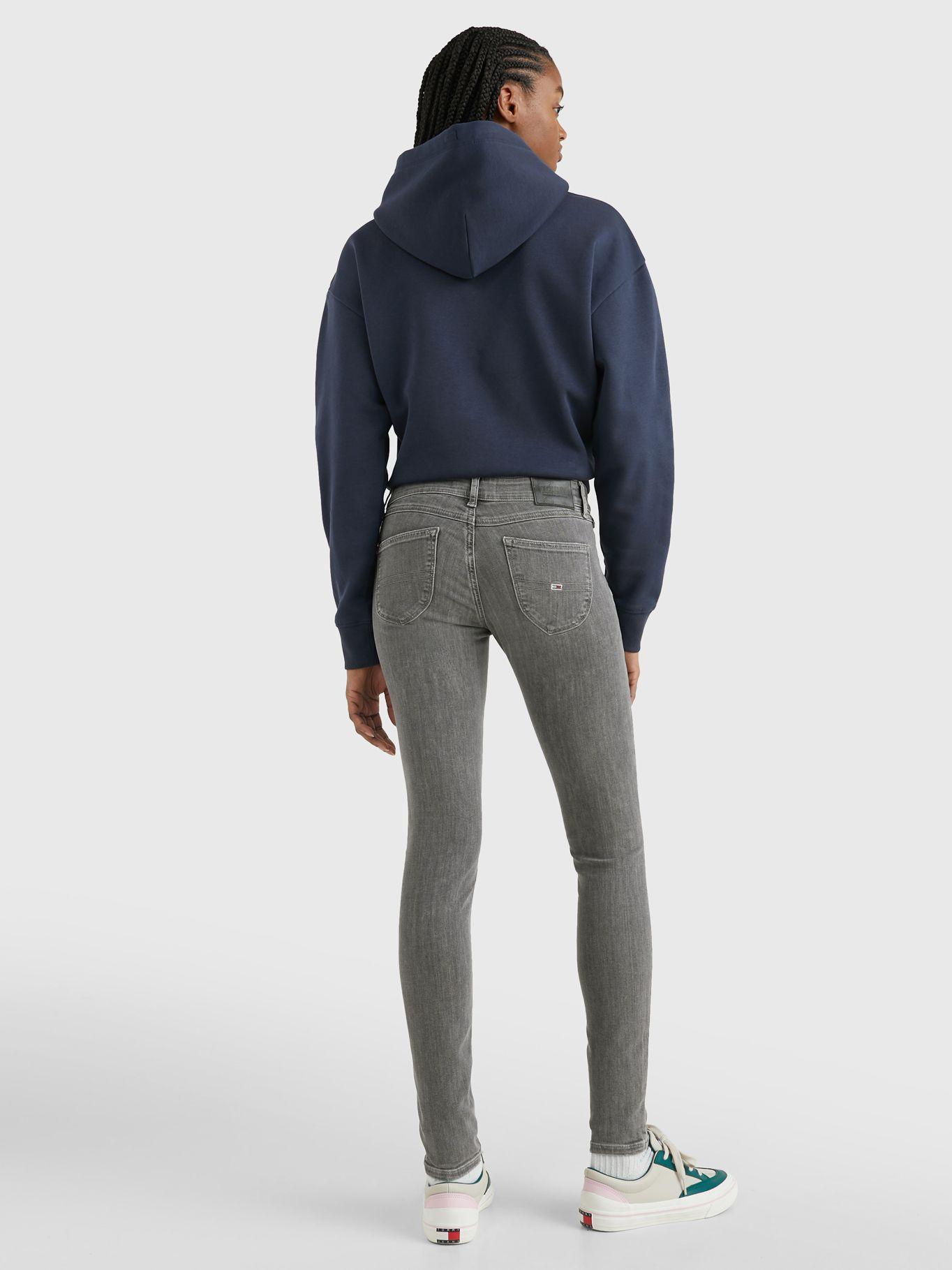 Jeans Sophie Desteñidos Skinny Gris Tommy Hilfiger-2