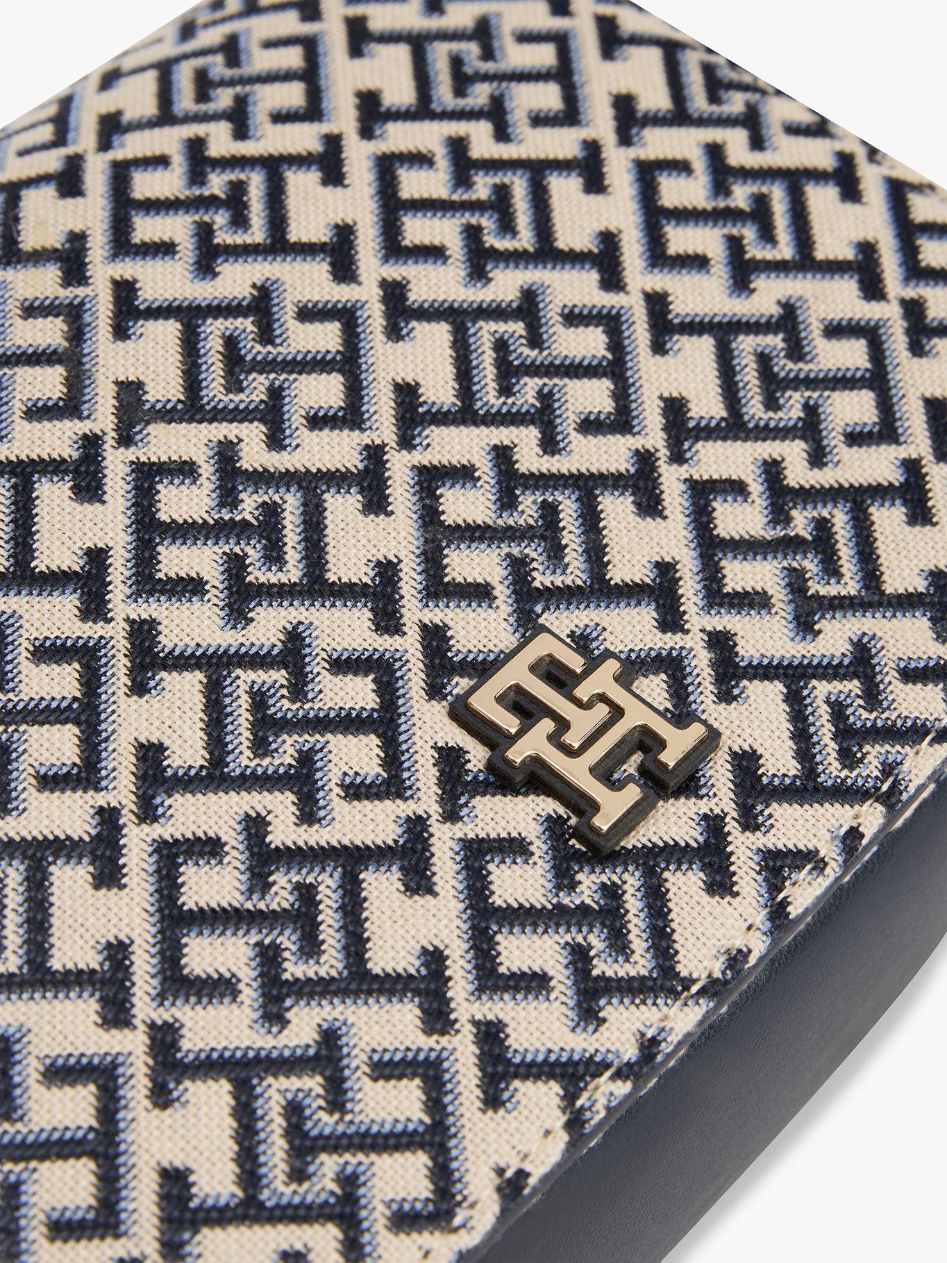 Crossover Jacquard Con Monograman Azul Tommy Hilfiger-4