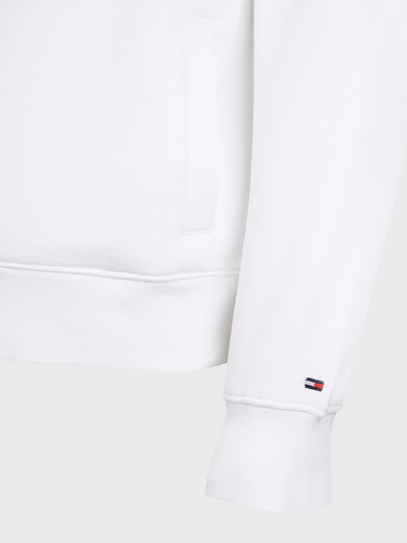 Polerón Cuello Mock Blanco Tommy Hilfiger M2-3