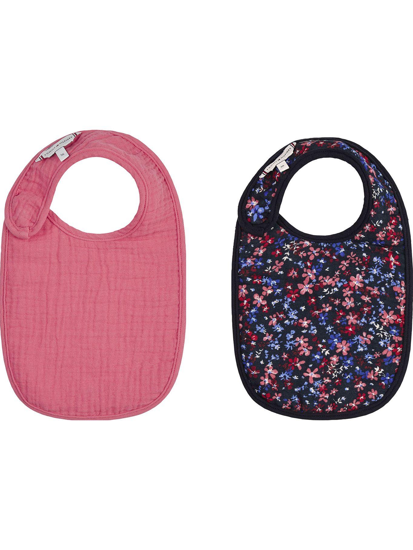 Set De Regalo Con Dos Baberos Rosado Tommy Hilfiger-0