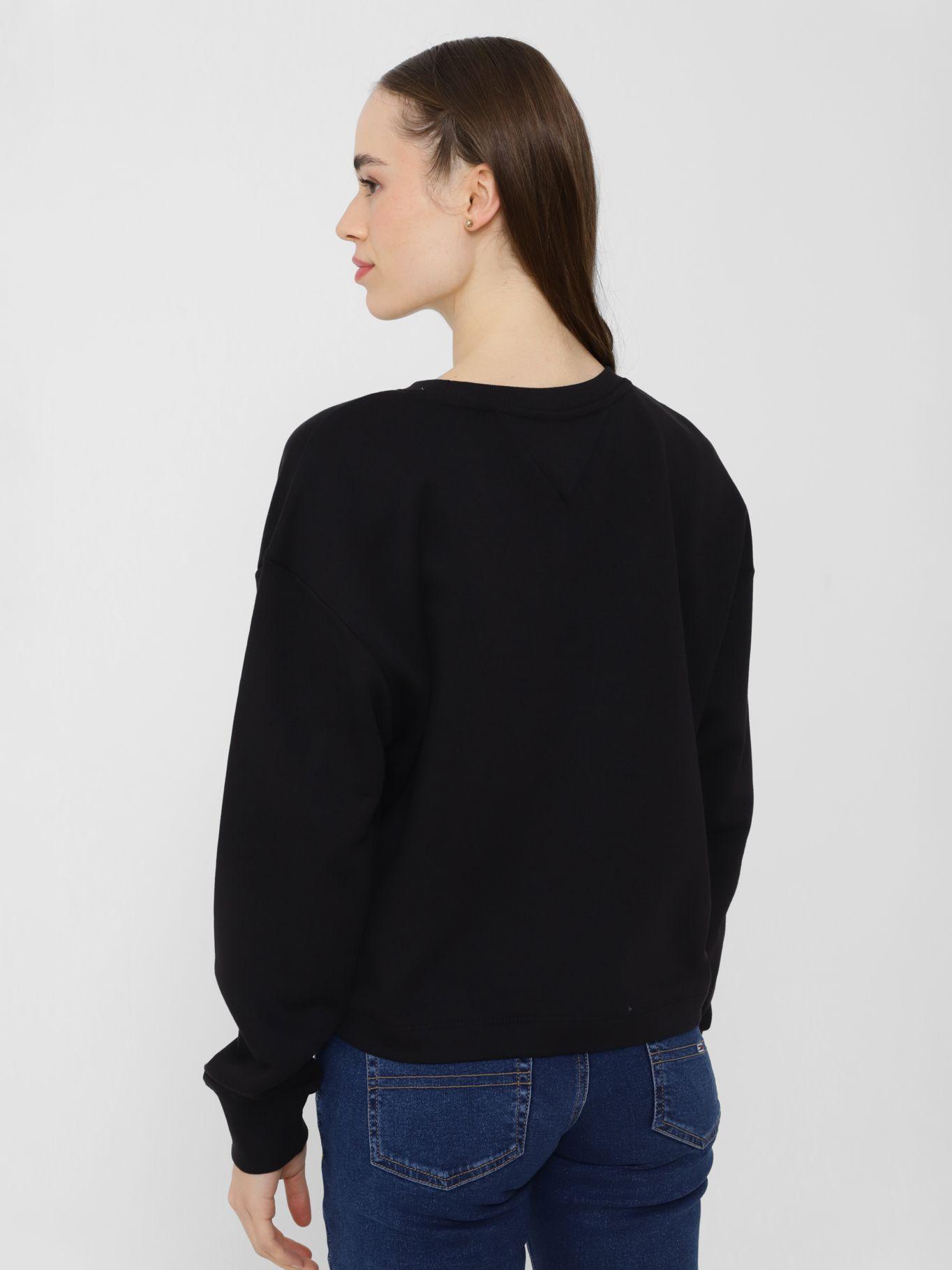 Polerón Relaxed Essential Negro Tommy Jeans-1