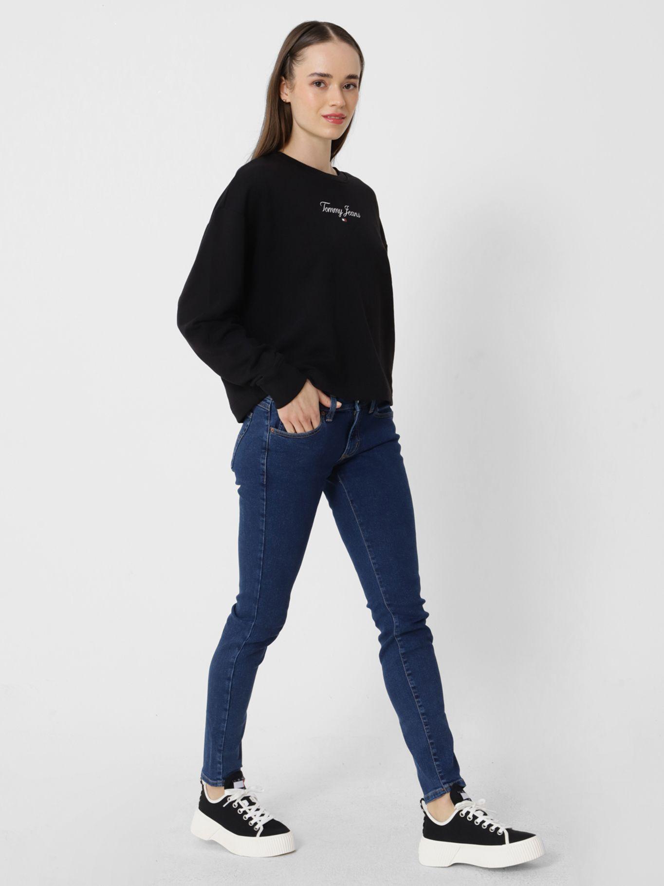Polerón Relaxed Essential Negro Tommy Jeans-2