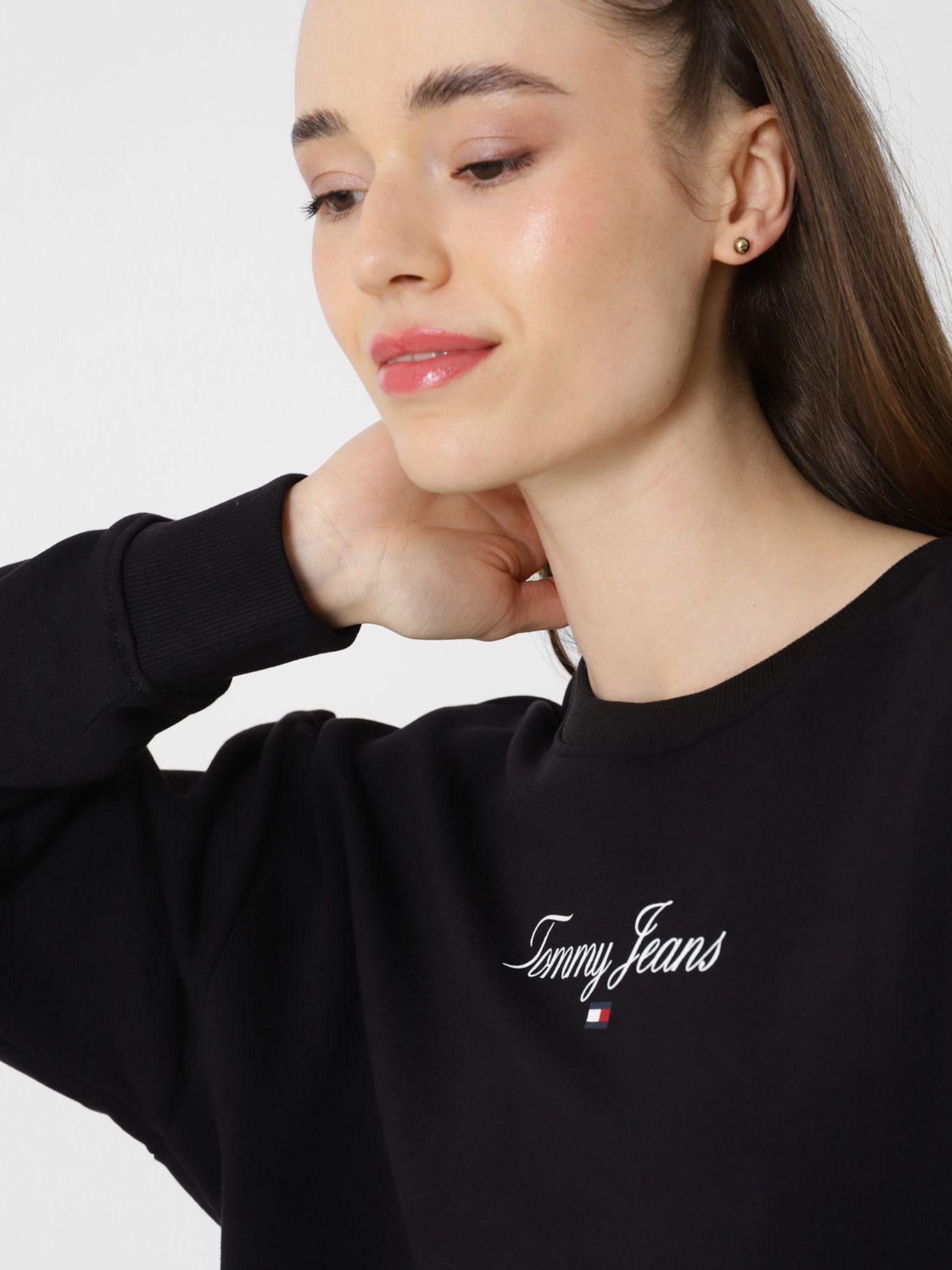 Polerón Relaxed Essential Negro Tommy Jeans-3