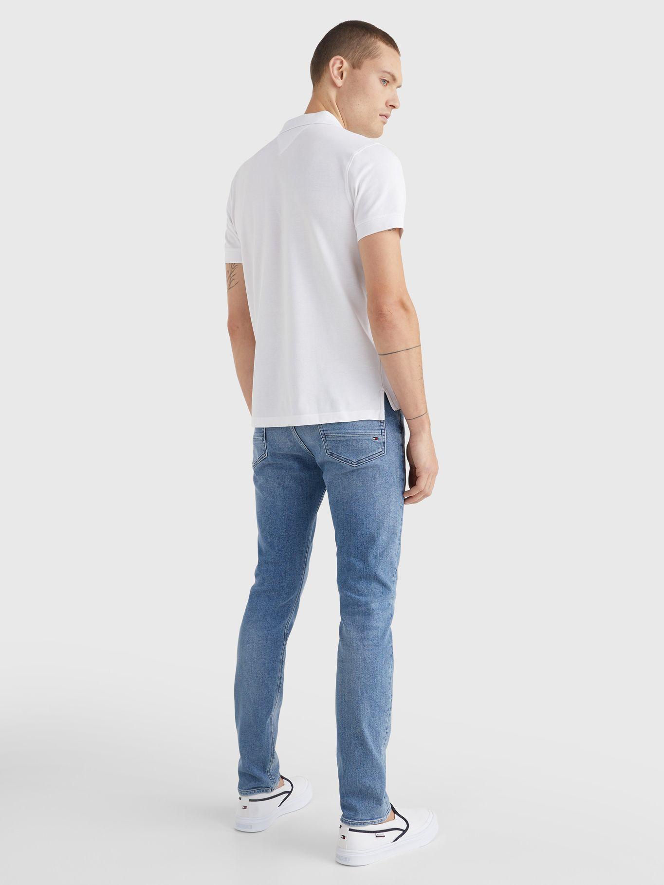 Polo Stripe Corporate Regular Fit Blanco Tommy Hilfiger-1